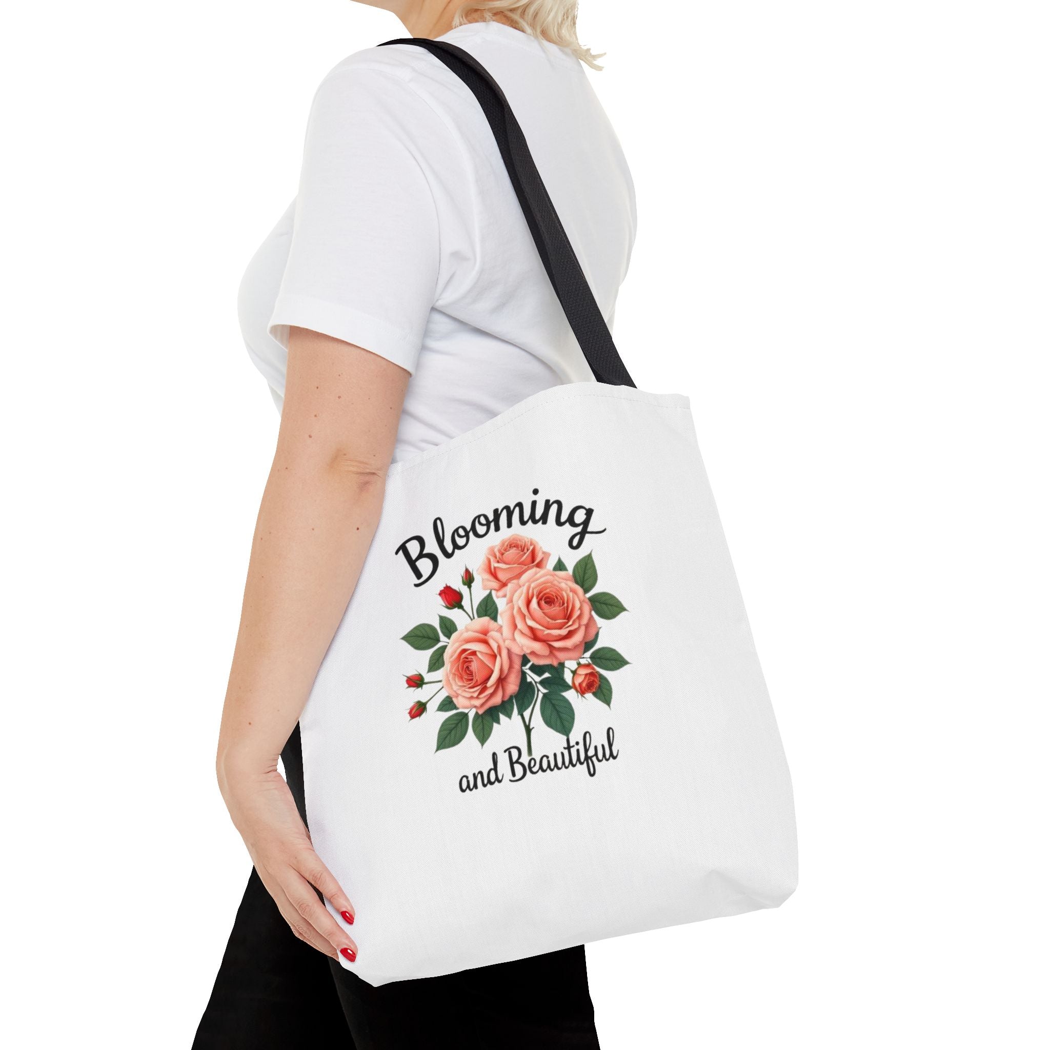 Blooming and Beautiful Floral Tote Bag