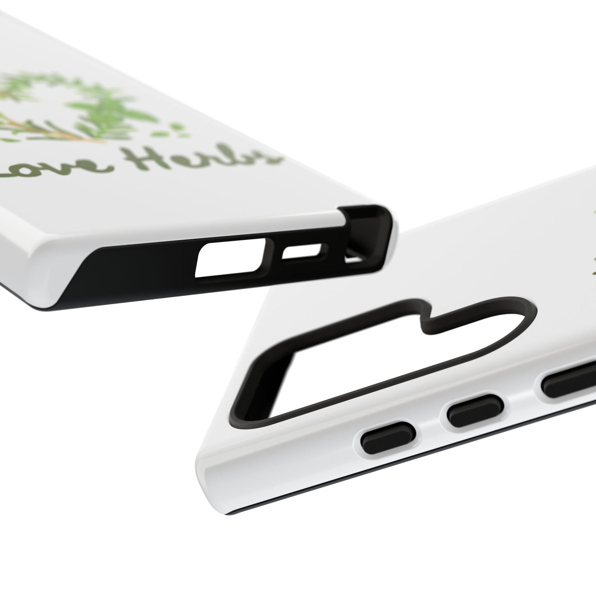 Herb Heart Phone Case - "Love Herbs" Botanical iPhone Cover