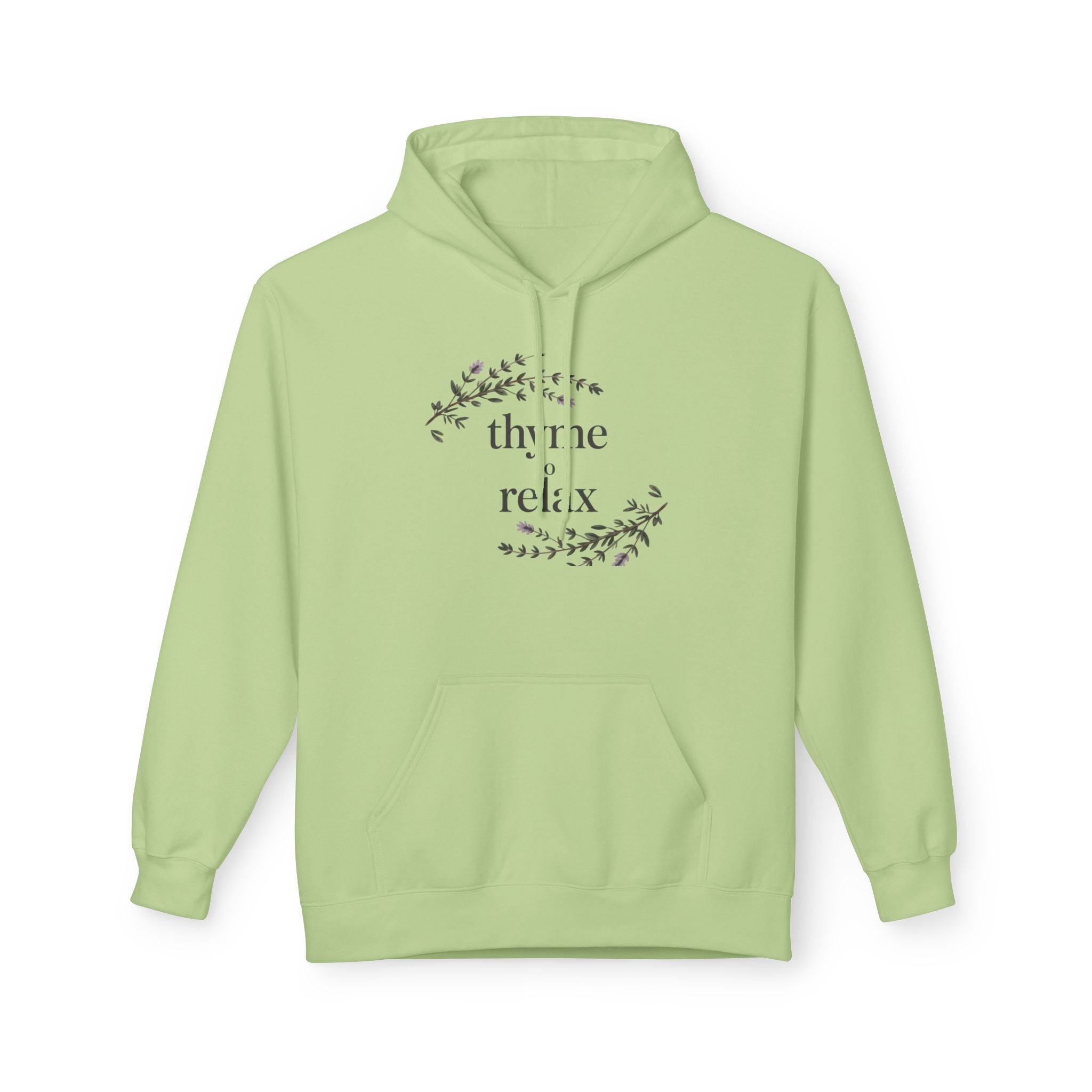 Thyme to Relax Hoodie — Botanical Relaxation Pullover
