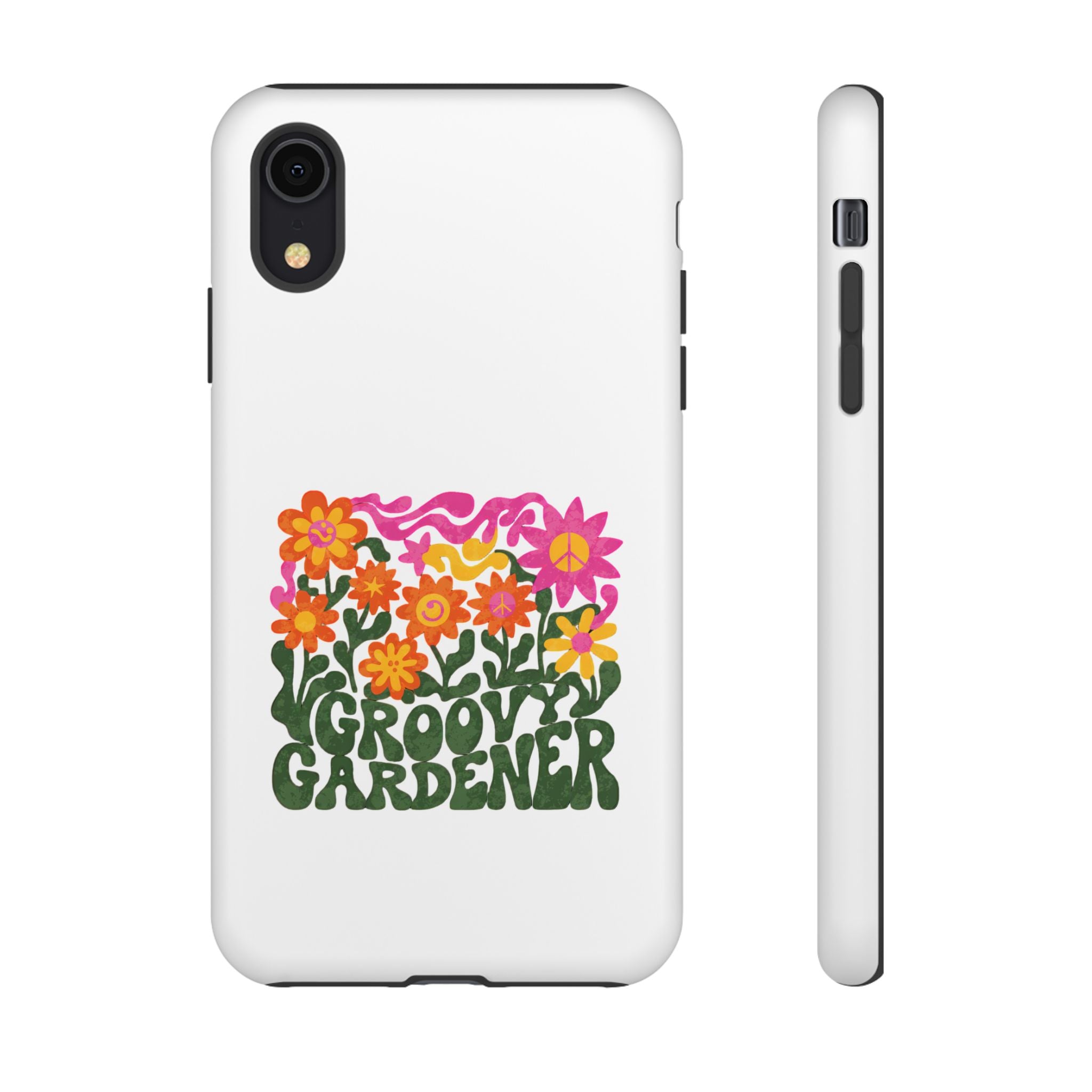 Groovy Gardener Phone Case - Retro Floral iPhone Cover