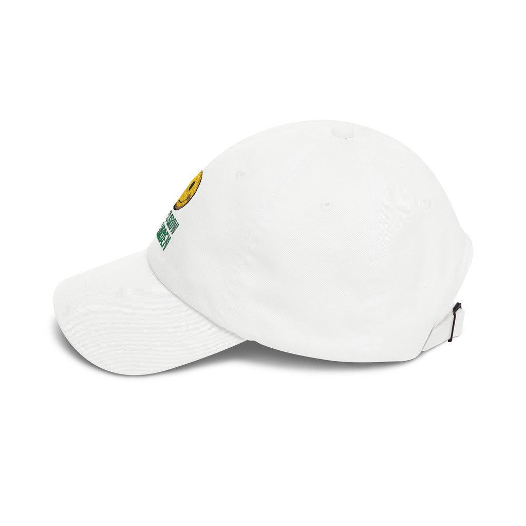 Dad Cap - 'Let’s Grow a Garden' Smiley Embroidered Hat