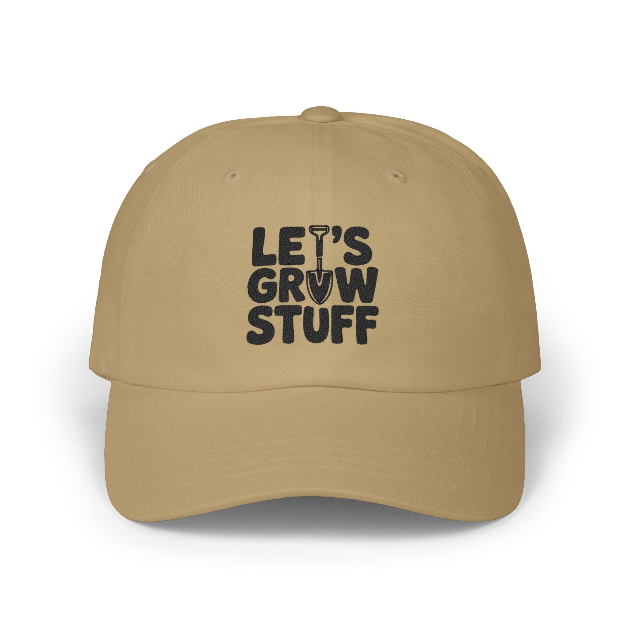Let's Grow Stuff Dad Cap — Gardening Hat for Plant Lovers
