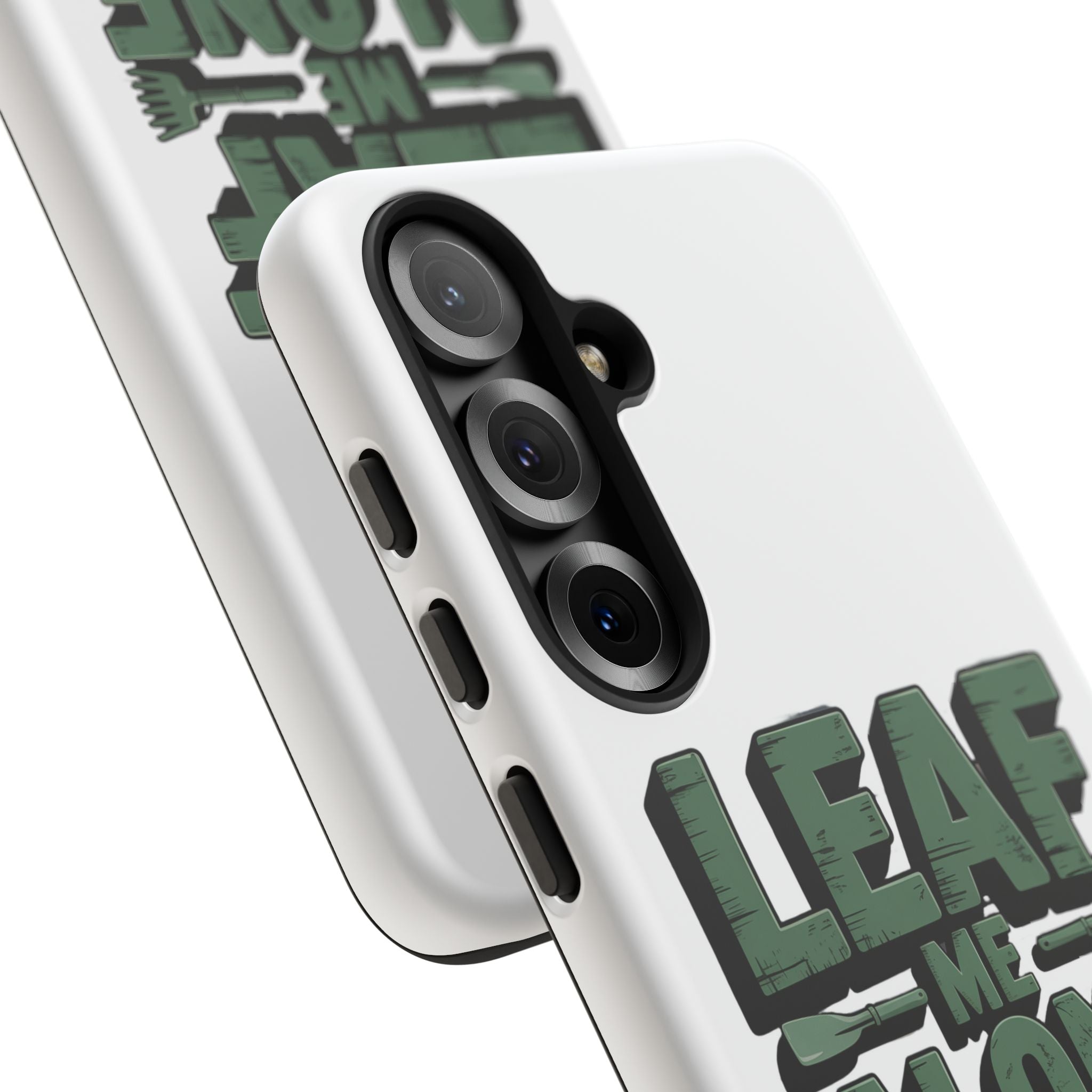Phone Case — "Leaf Me Alone, I'm Gardening" Funny Gardener Phone Cover