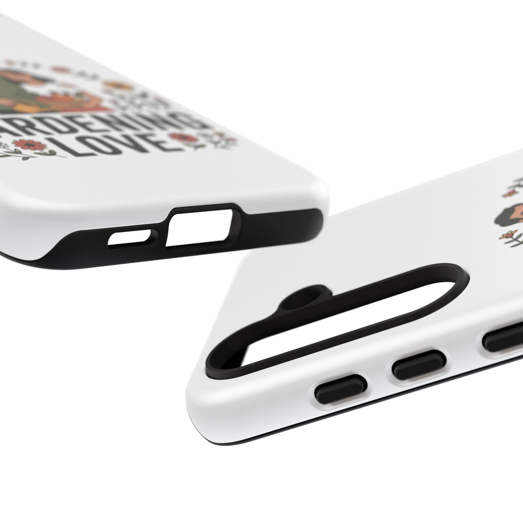 Gardening Love Phone Case — Floral Couple Protective Phone Cover