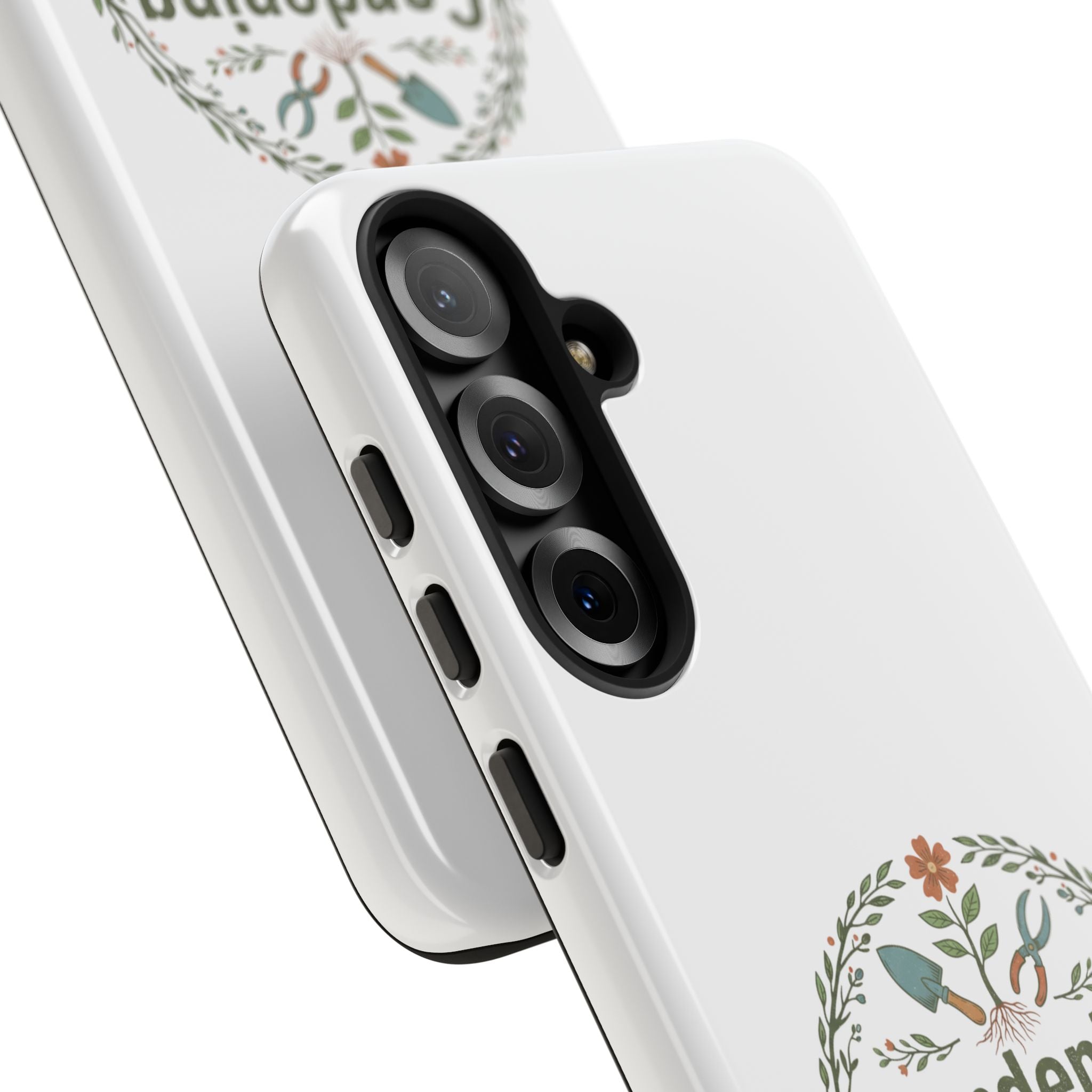 Phone Case — Gardening Addict "Plant • Grow • Repeat" Floral Garden Phone Cover