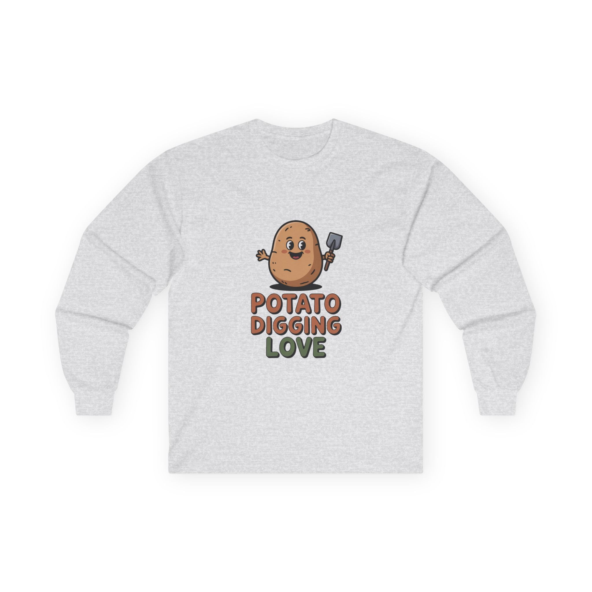 Potato Digging Love Long Sleeve Tee