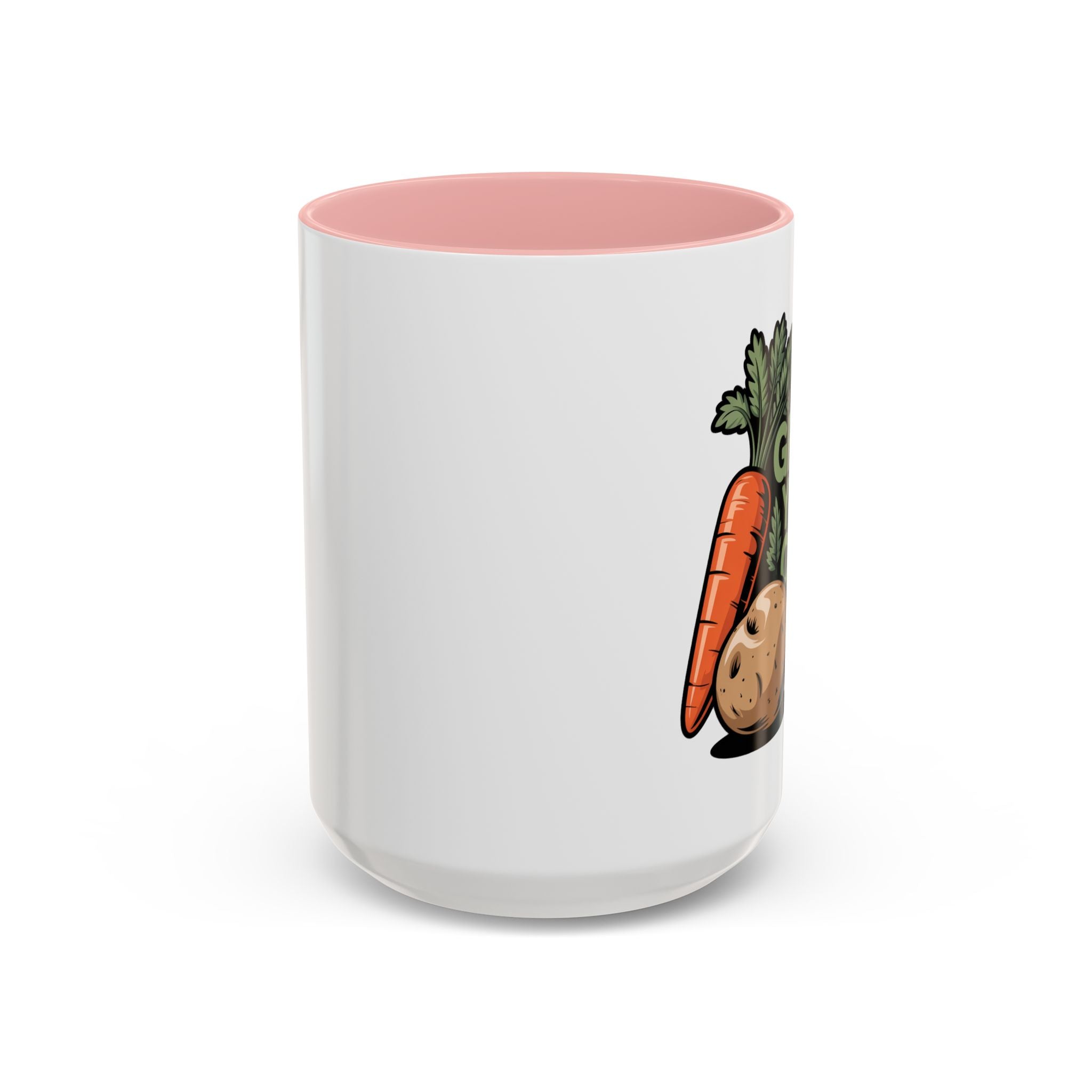Grow Your Own Coffee Mug — Gardening Veggie Design (11/15oz Accent)