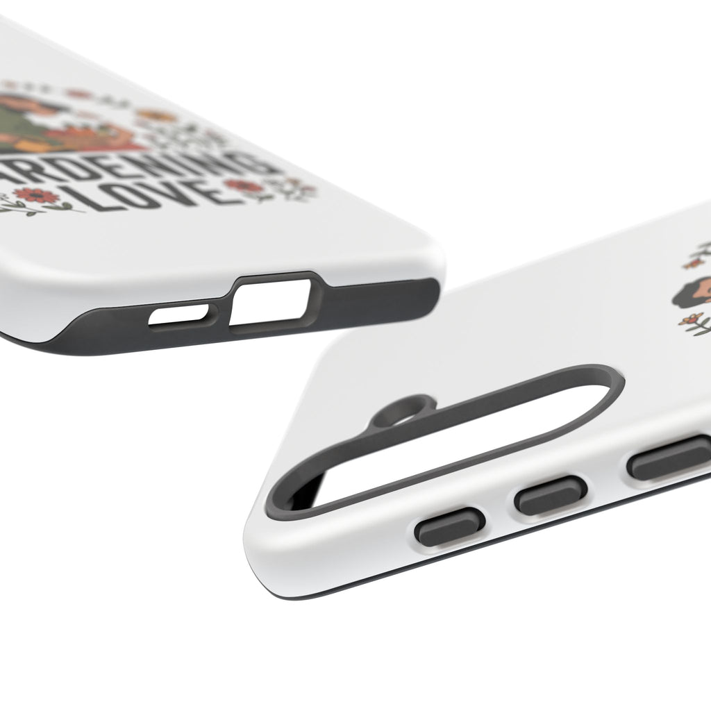 Gardening Love Phone Case — Floral Couple Protective Phone Cover