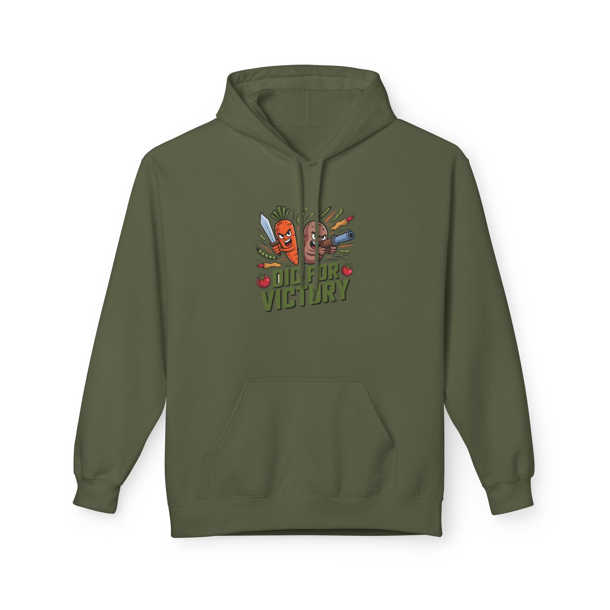 Die for Victory Hoodie — Vintage Floral Military-Inspired Graphic