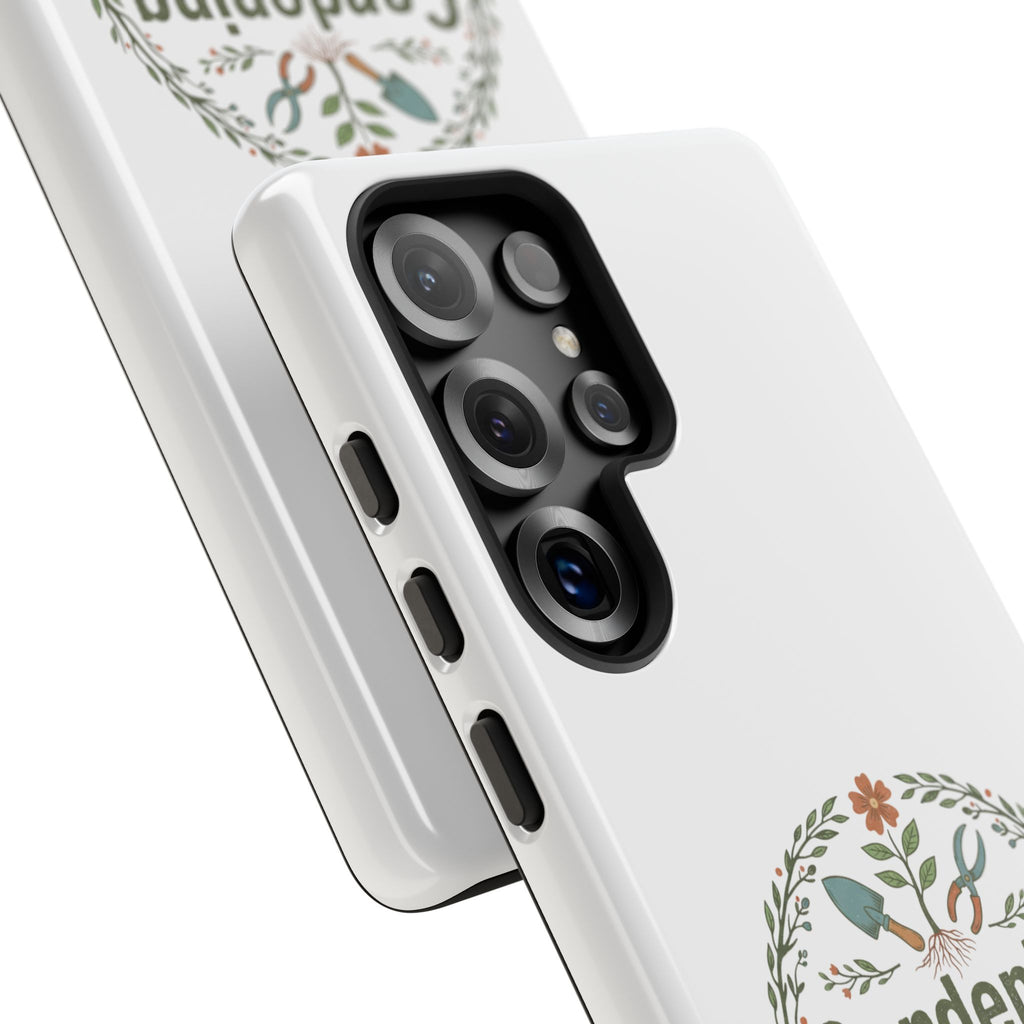 Phone Case — Gardening Addict "Plant • Grow • Repeat" Floral Garden Phone Cover
