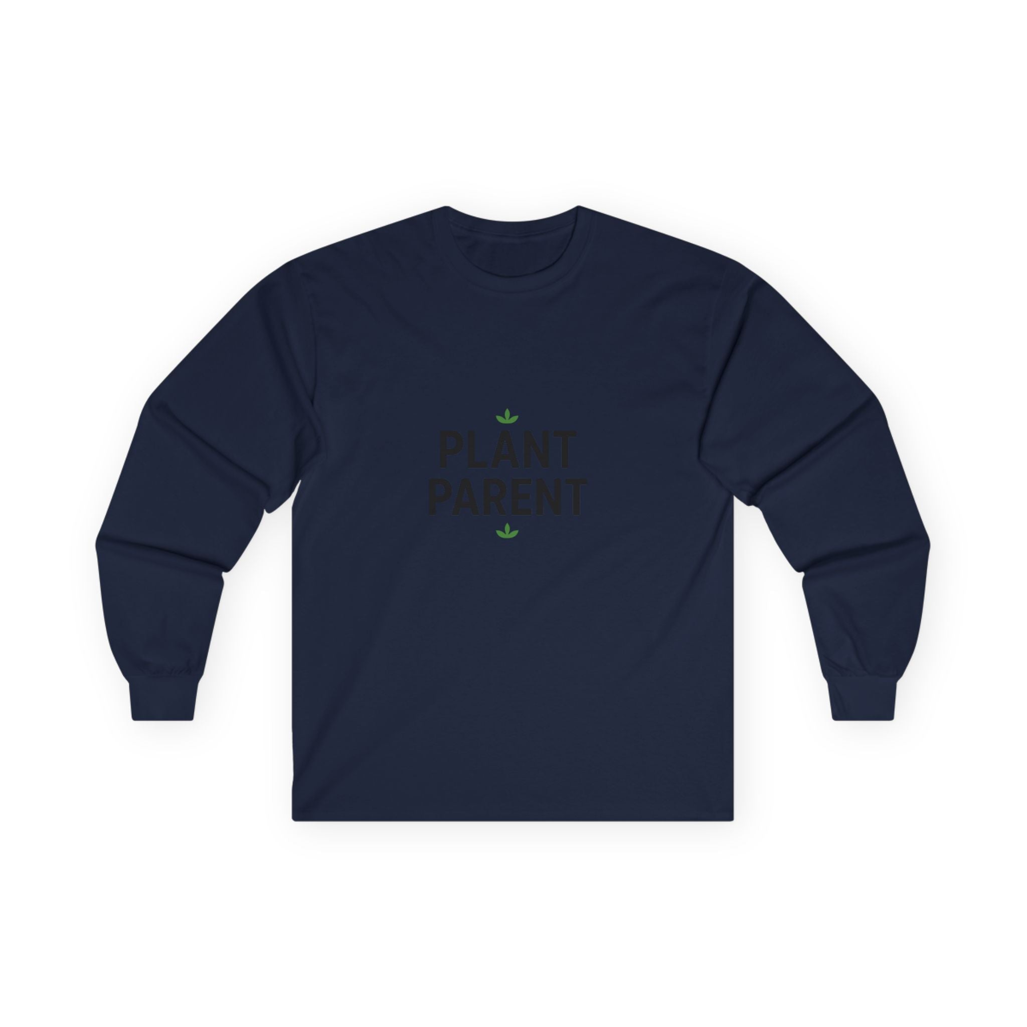 Plant Parent Long Sleeve Tee — Cute Minimalist Plant Lover Shirt
