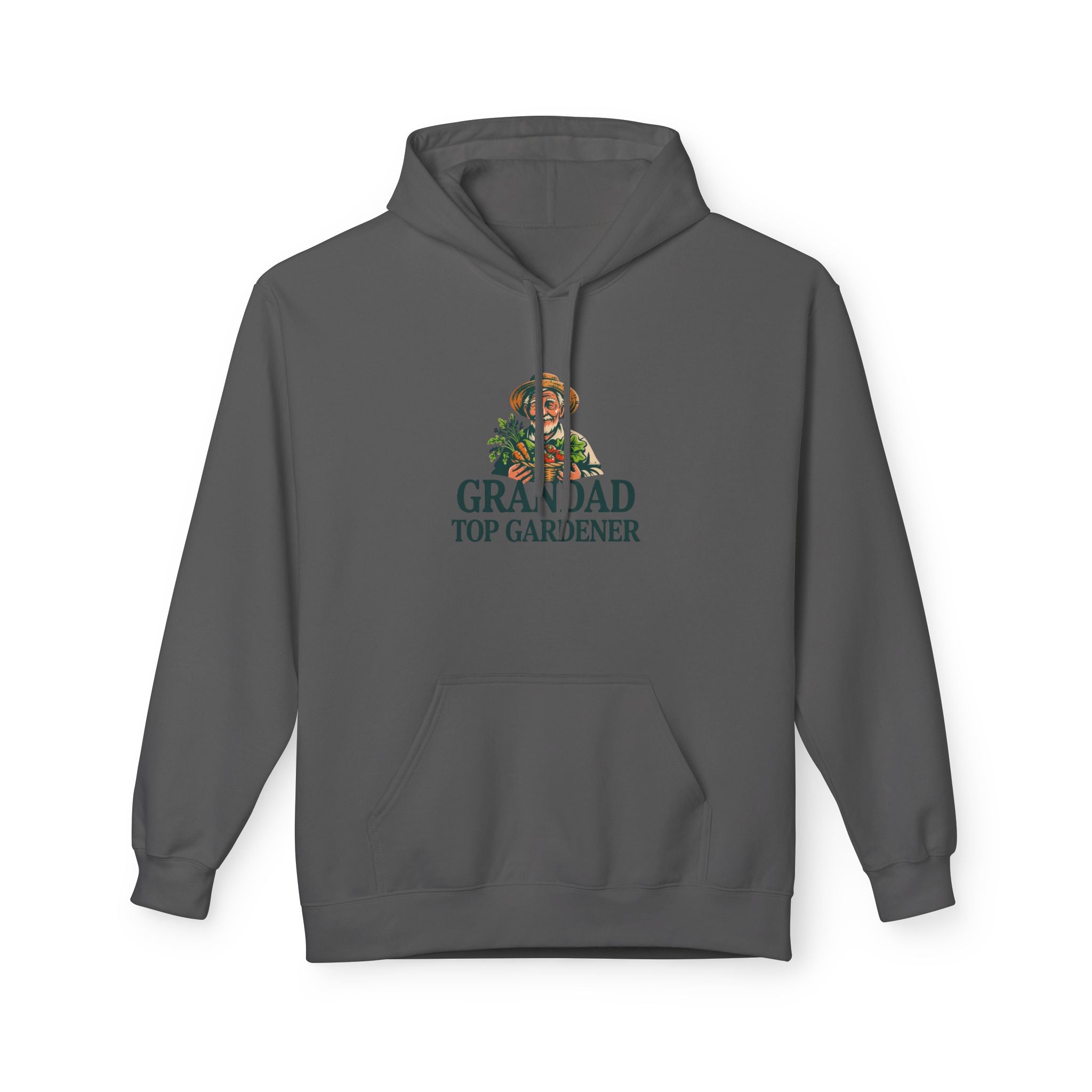Grandad Top Gardener Hoodie – Floral Gardening Gift for Grandpa