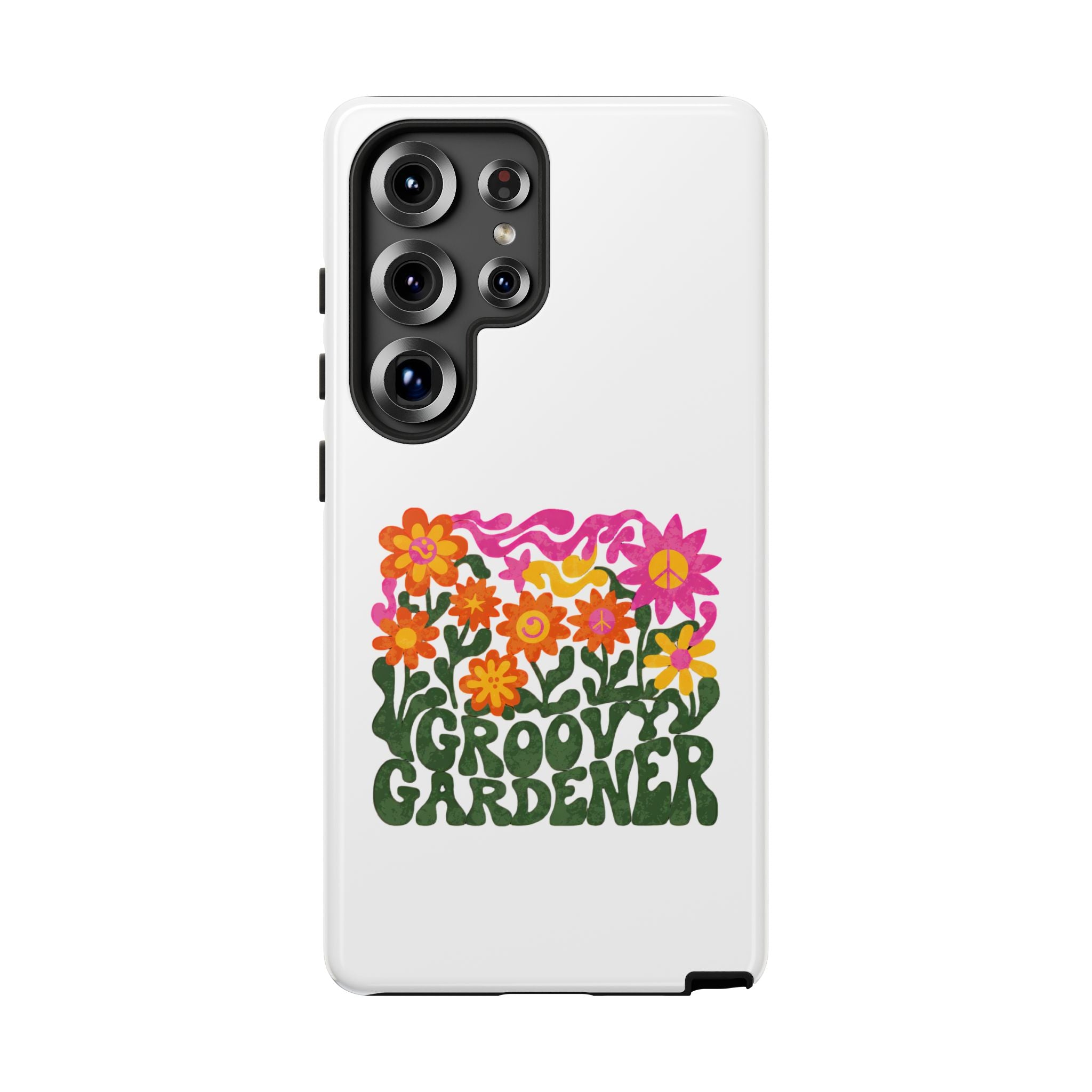 Groovy Gardener Phone Case - Retro Floral iPhone Cover