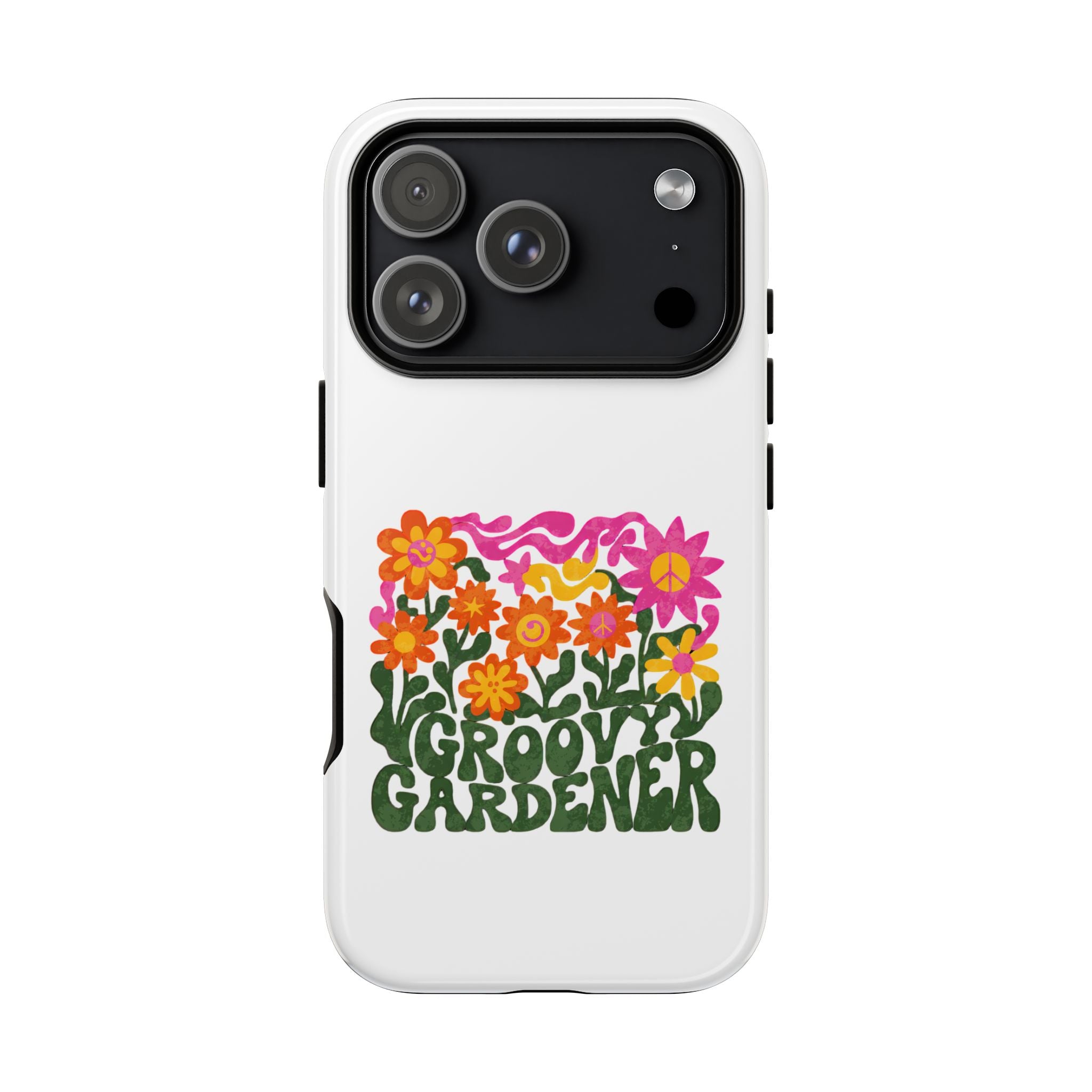 Groovy Gardener Phone Case - Retro Floral iPhone Cover