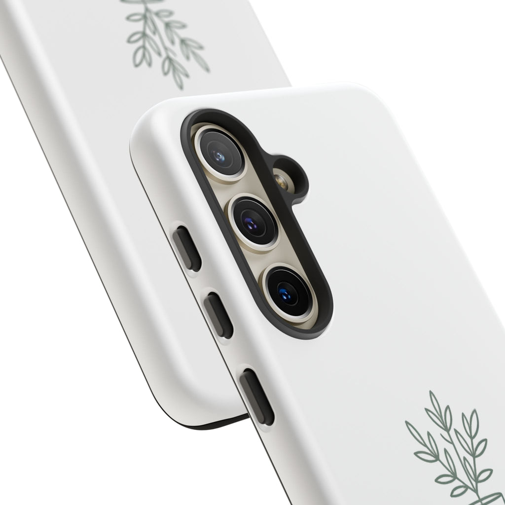 Phone Case — 'gardening addict' Minimal Plant Design
