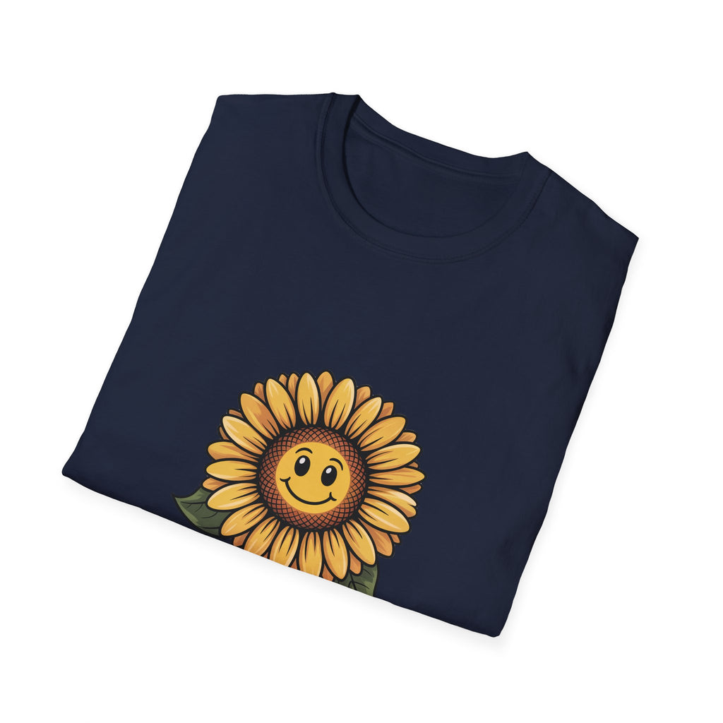 Gardening Skills T-Shirt — Cute Smiling Sunflower Garden Tee