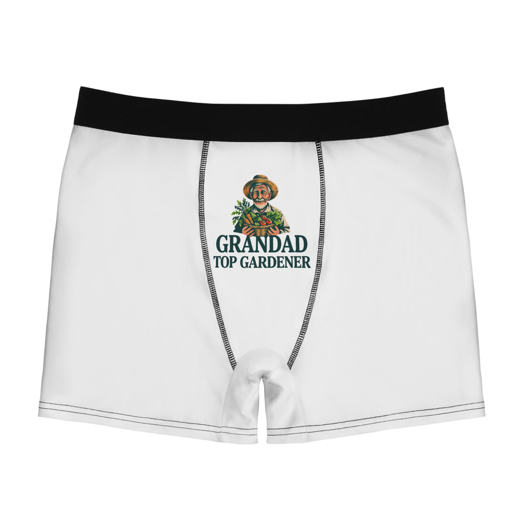Grandad Top Gardener Boxer Briefs — Funny Father’s Day Men’s Underwear