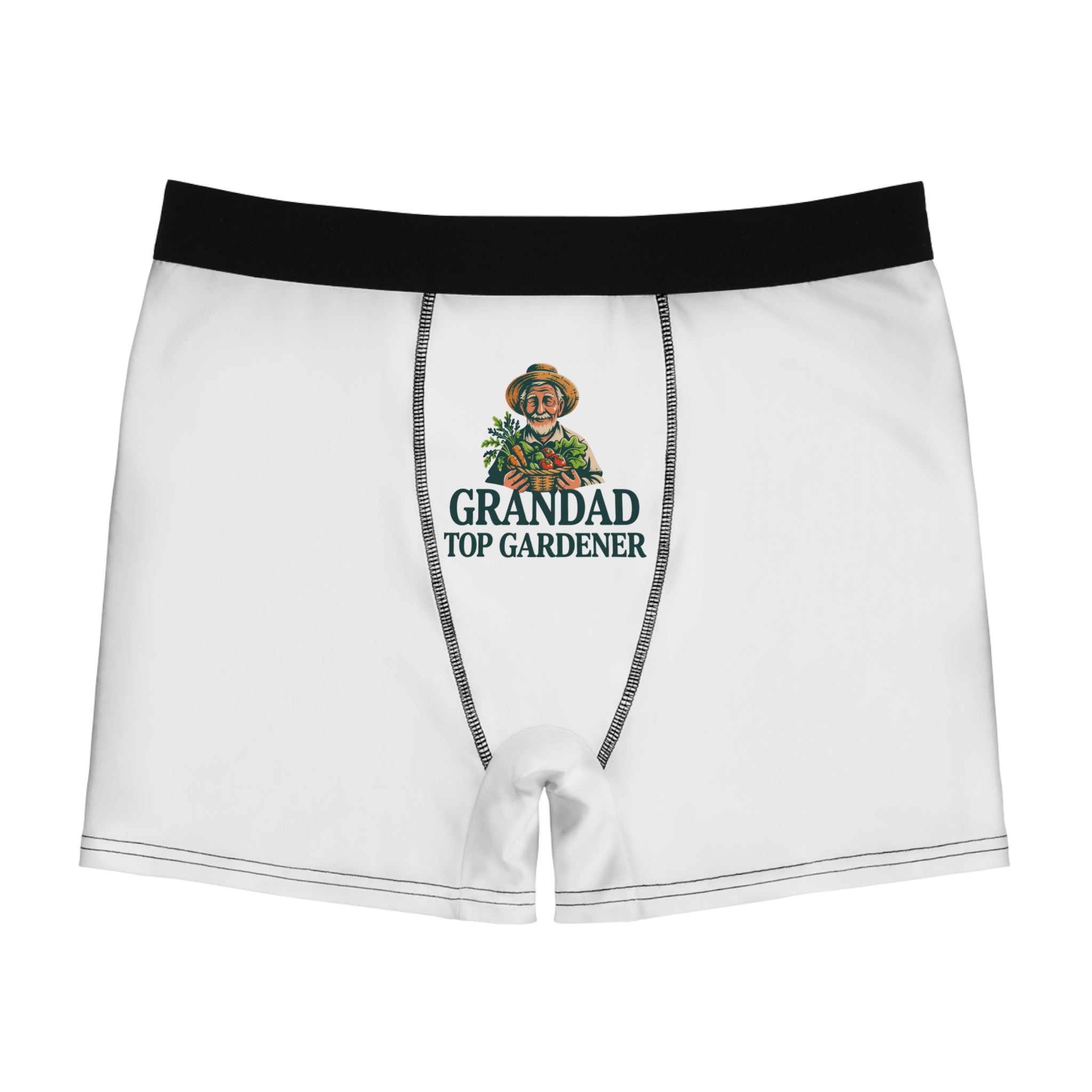 Grandad Top Gardener Boxer Briefs — Funny Father’s Day Men’s Underwear