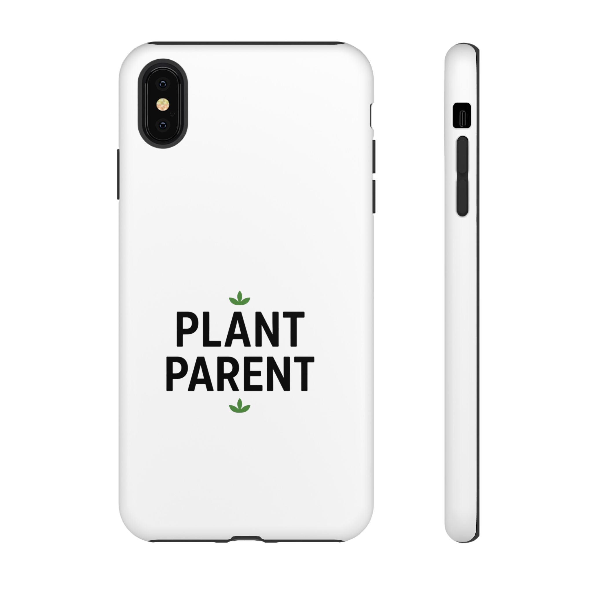 Plant Parent Tough Phone Case – Minimalist Plant Lover Protective Cover