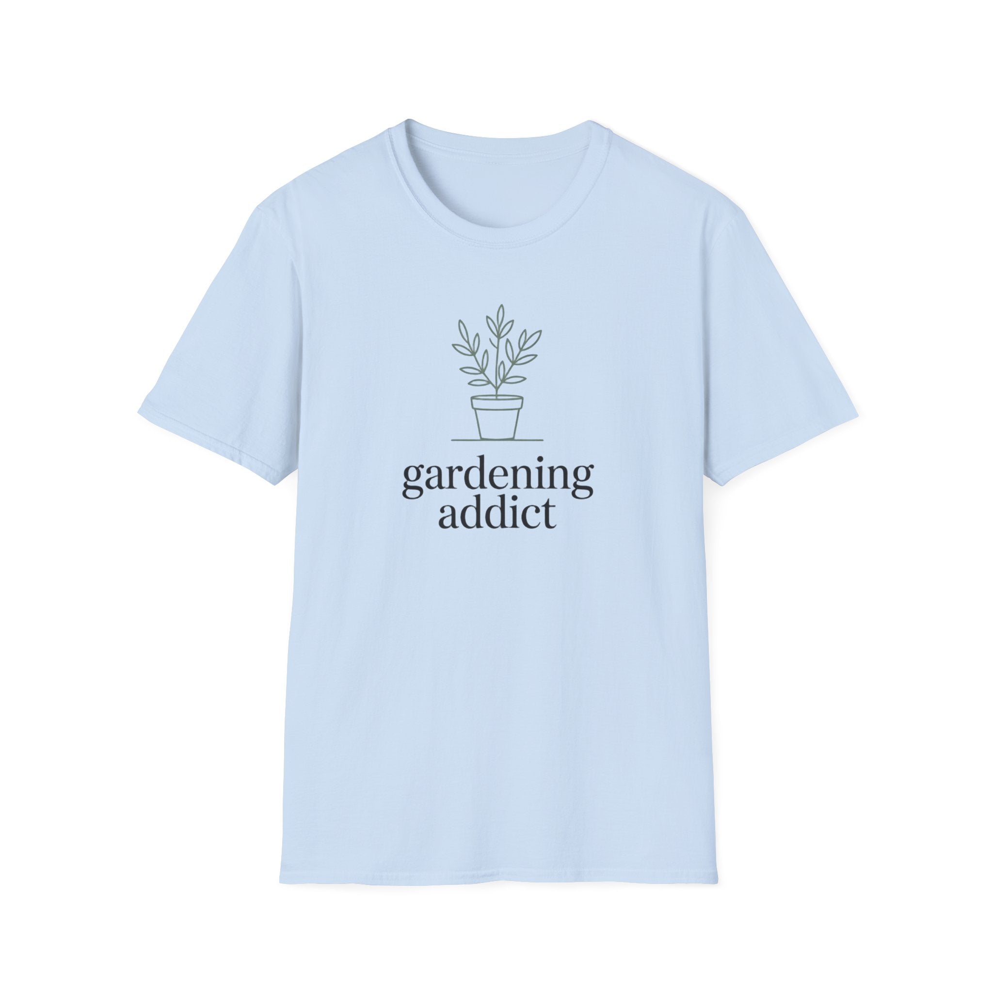 Gardening Addict T-Shirt — Minimal Plant Lover Tee