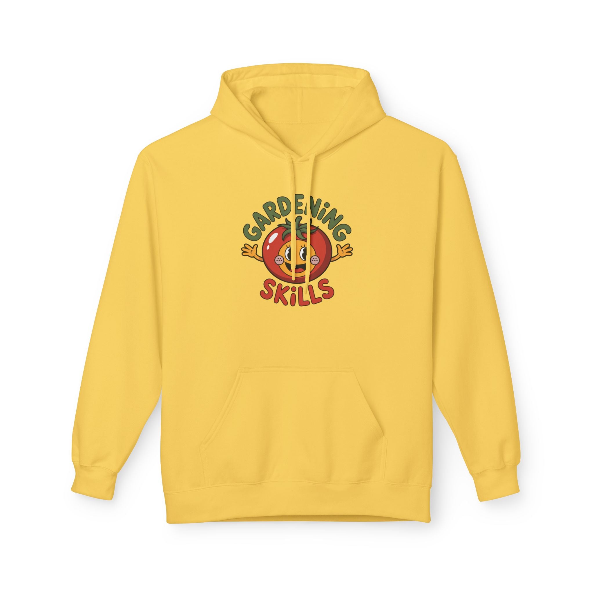 Gardening Skills Hoodie — Cute Tomato Illustration Gardeners Gift