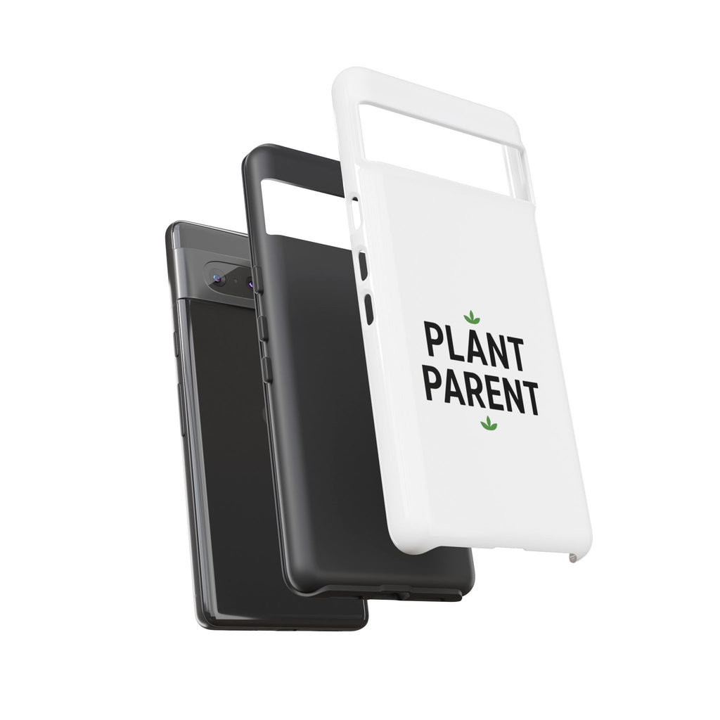 Plant Parent Tough Phone Case – Minimalist Plant Lover Protective Cover