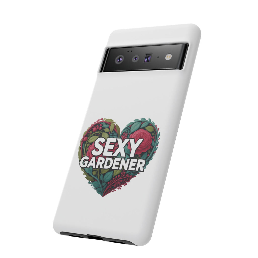 Sexy Gardener Phone Case — Floral Heart Garden Lover Tough Case