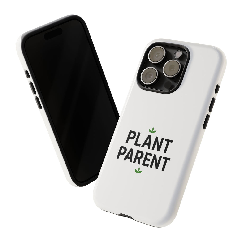 Plant Parent Tough Phone Case – Minimalist Plant Lover Protective Cover