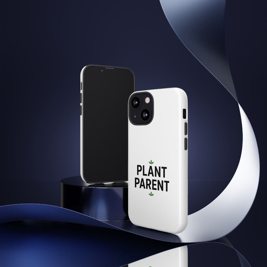 Plant Parent Tough Phone Case – Minimalist Plant Lover Protective Cover