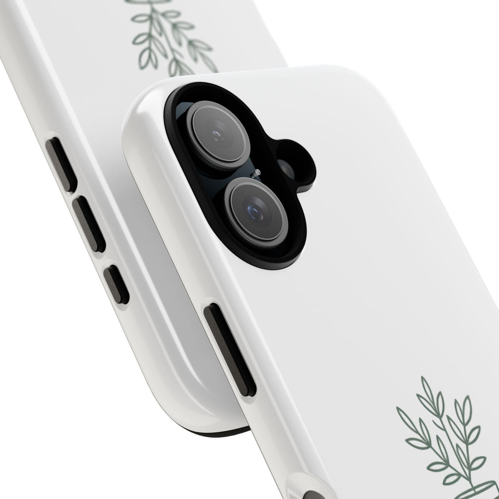 Phone Case — 'gardening addict' Minimal Plant Design