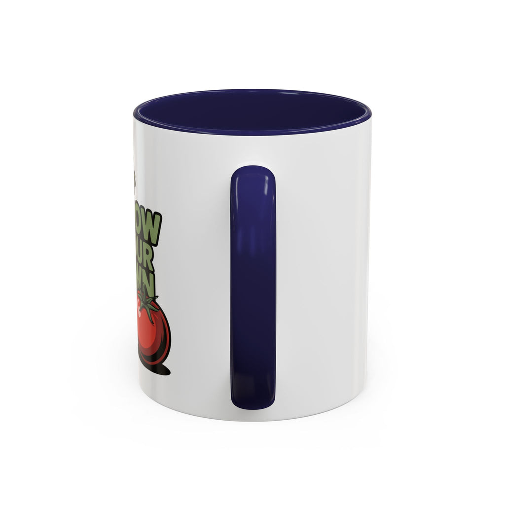 Grow Your Own Coffee Mug — Gardening Veggie Design (11/15oz Accent)