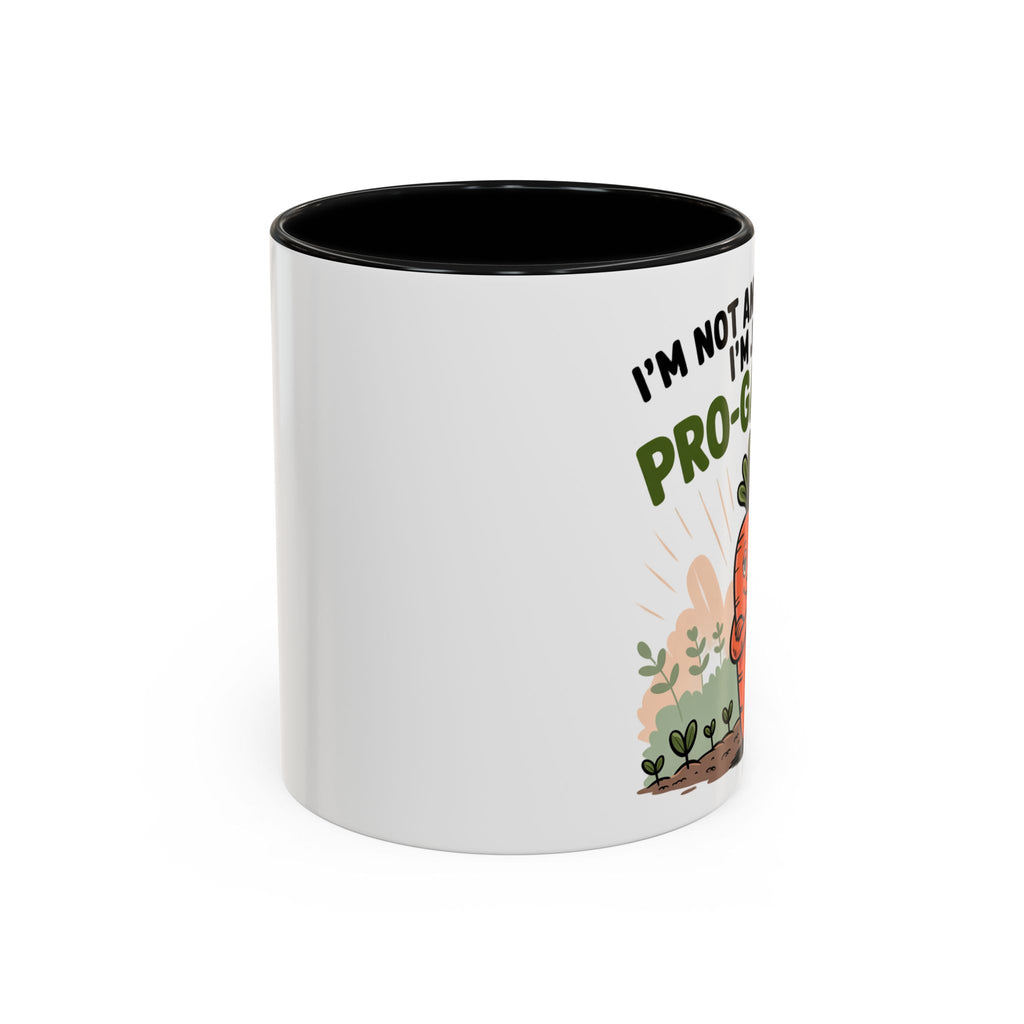 Pro-Garden Coffee Mug – "I'm Not Anti-Social; I'm Just Pro-Garden" Accent Mug