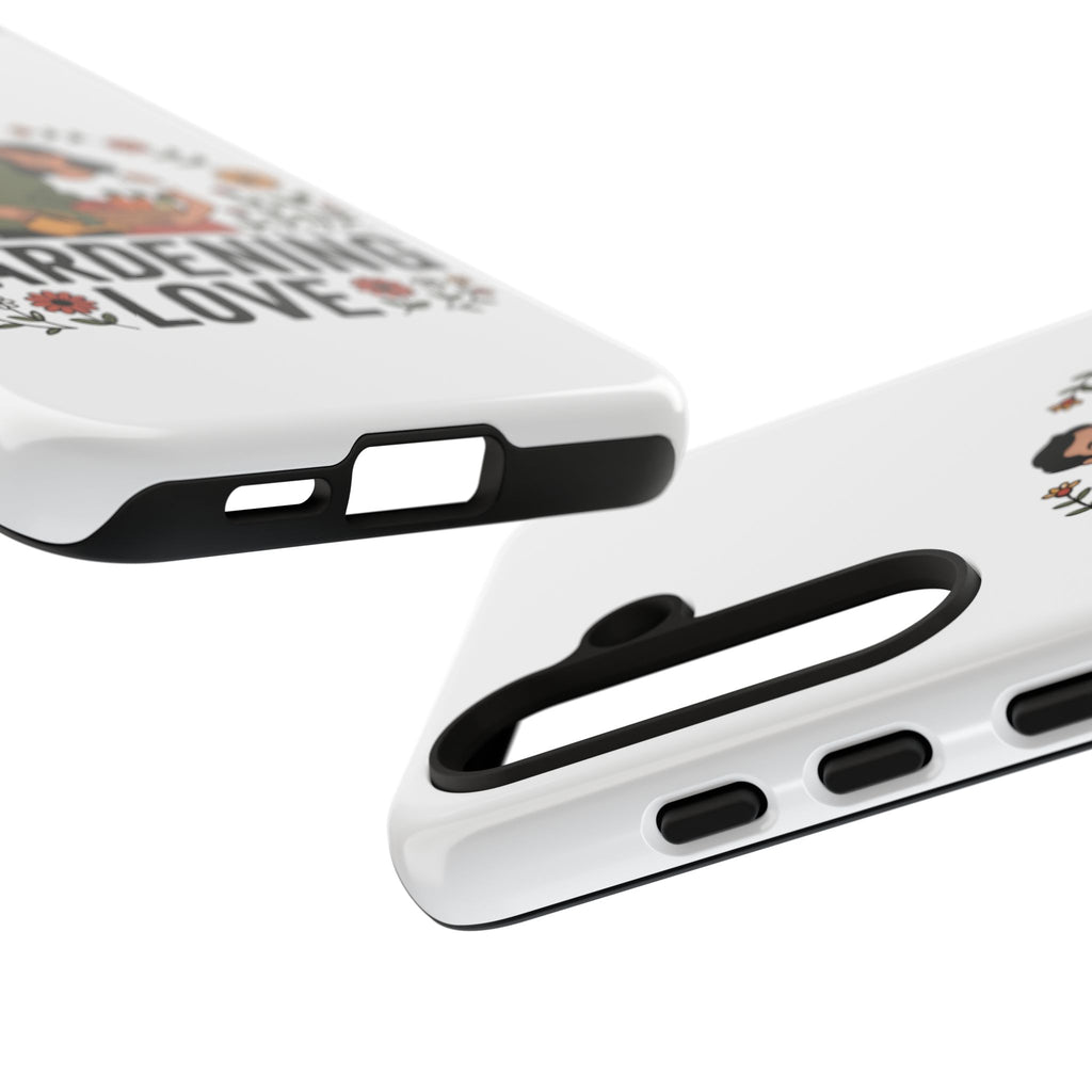 Gardening Love Phone Case — Floral Couple Protective Phone Cover