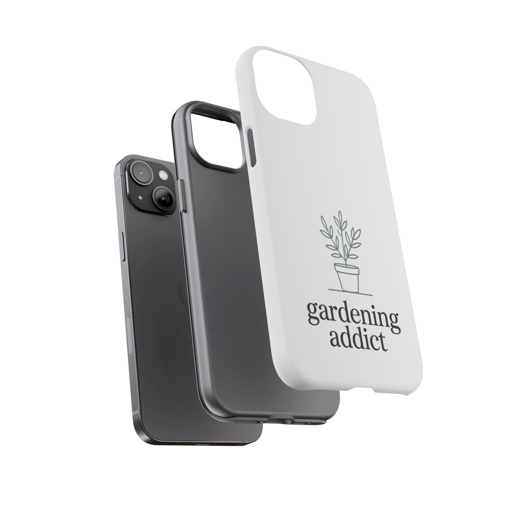 Phone Case — 'gardening addict' Minimal Plant Design