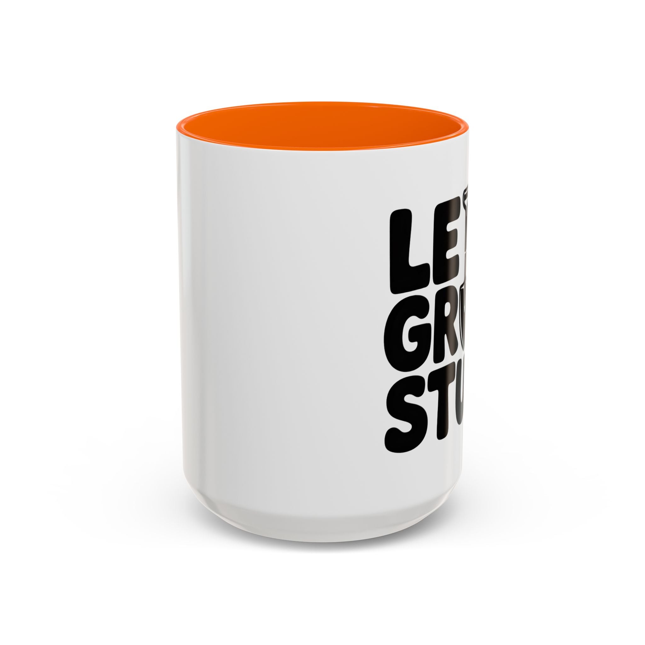 Let's Grow Stuff Coffee Mug — Gardening Mug with Shovel Graphic (11/15 oz)