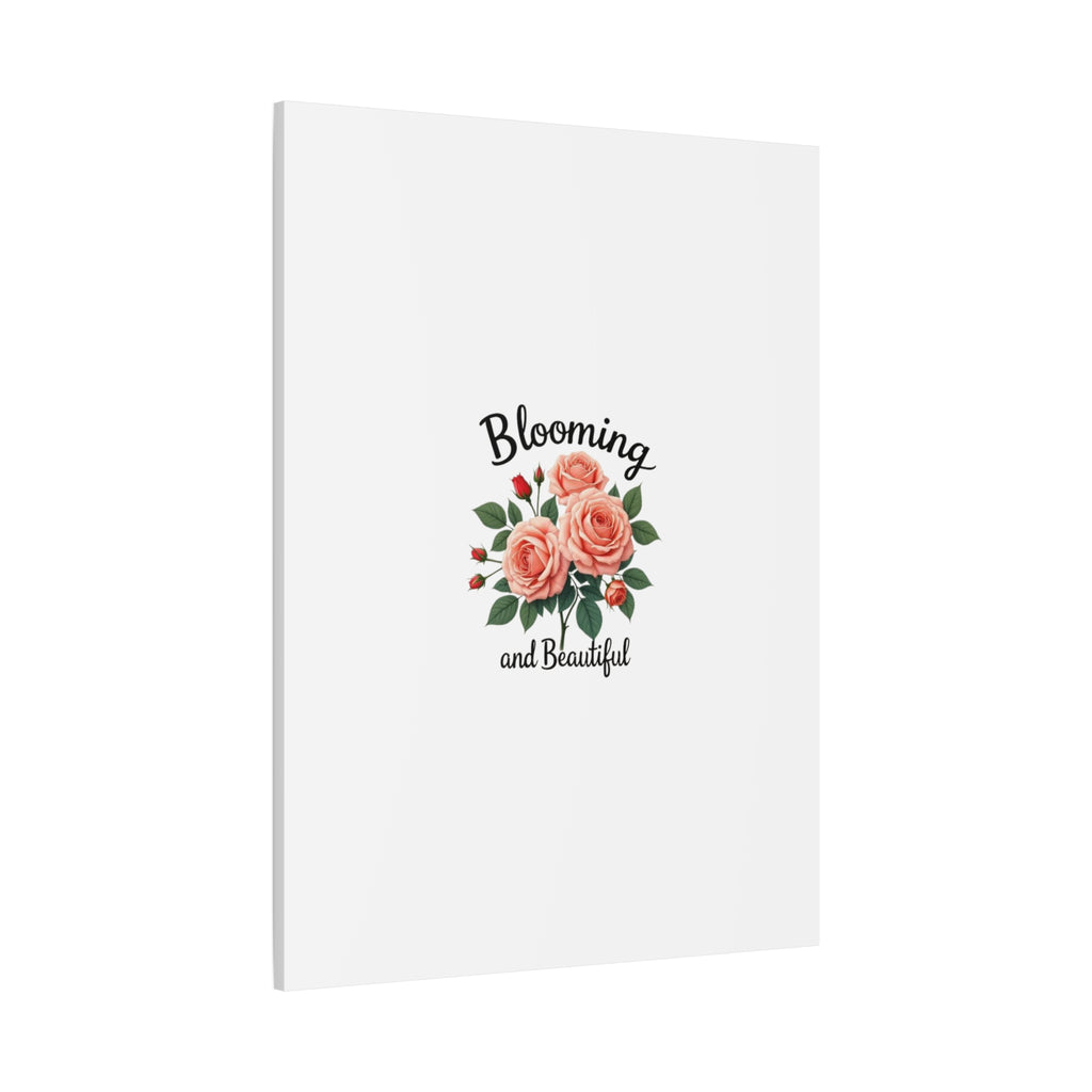 Blooming and Beautiful Rose Bouquet Canvas Wall Art