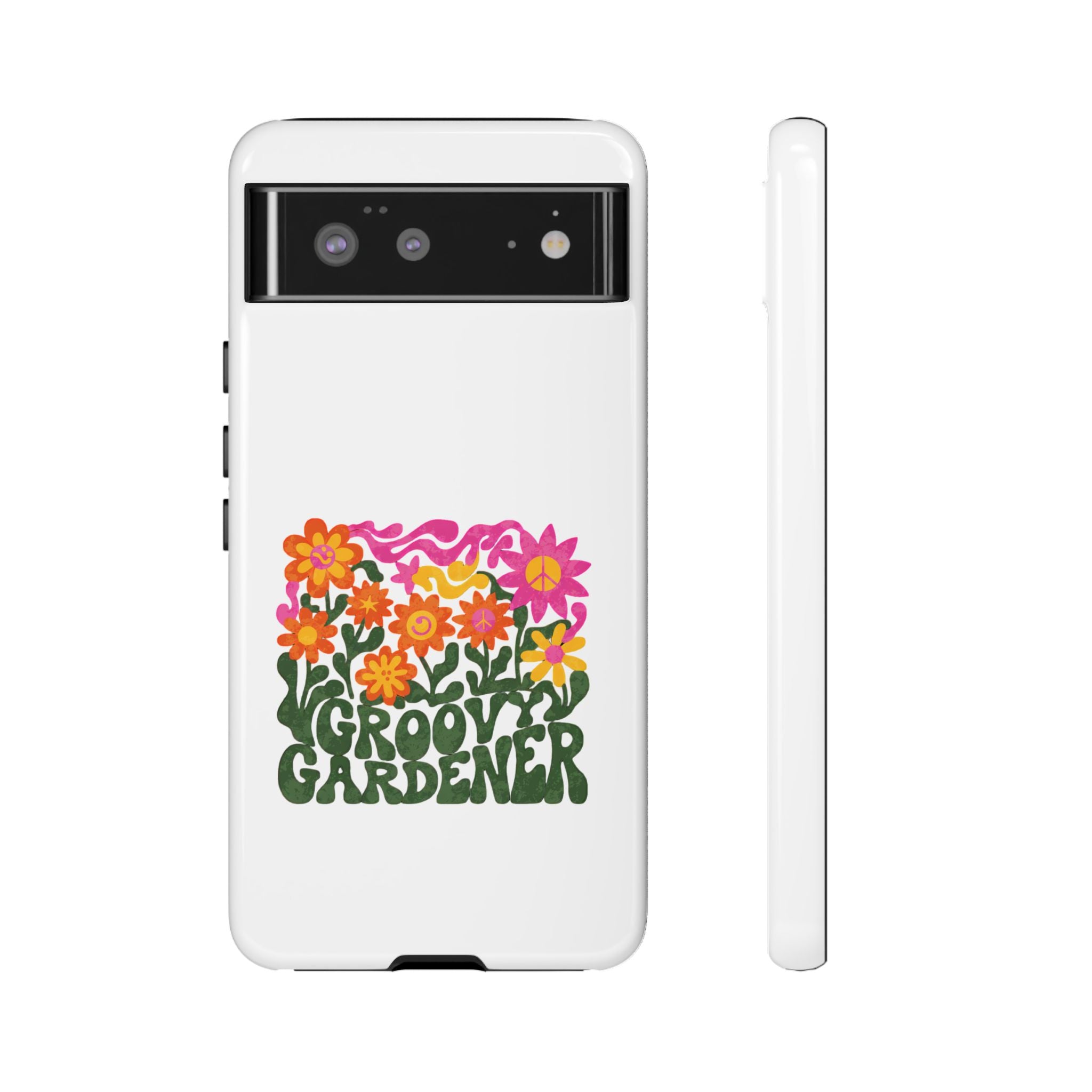 Groovy Gardener Phone Case - Retro Floral iPhone Cover