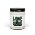 Scented Soy Candle — "Leaf Me Alone, I’m Gardening" Jar Candle (9oz)
