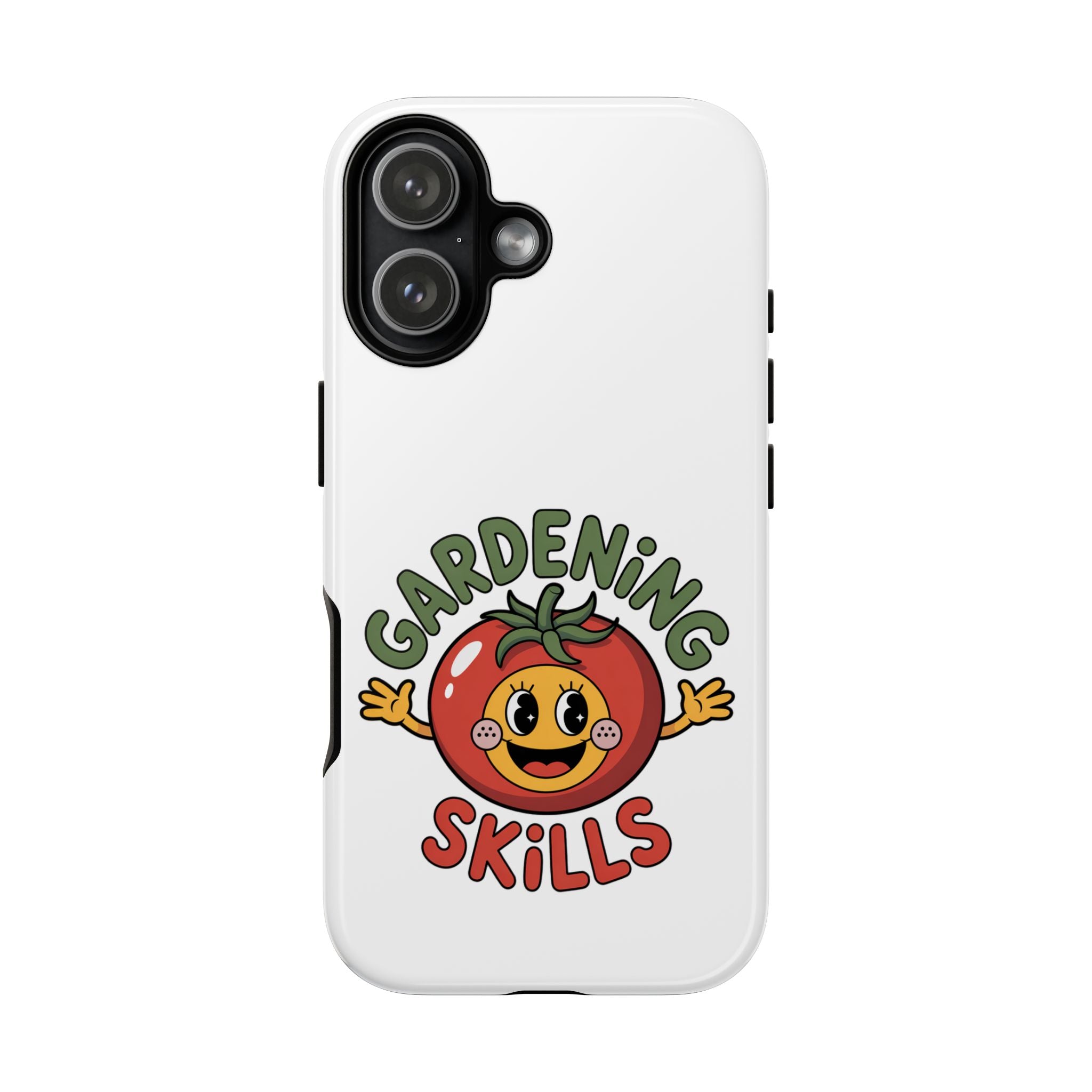Gardening Skills Phone Case — Cute Tomato Plant Lover Protective Cover