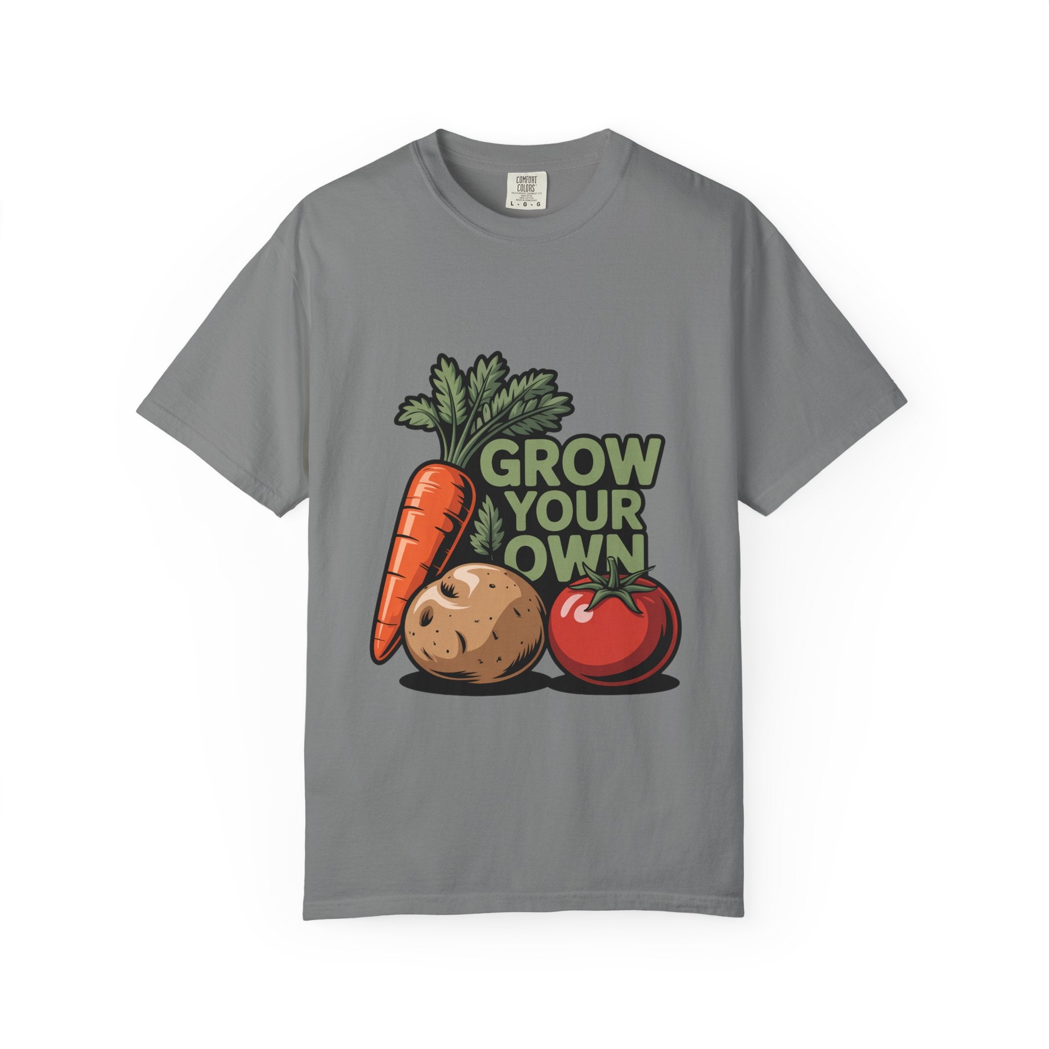 Grow Your Own T-Shirt — Gardening Veggies Graphic Tee