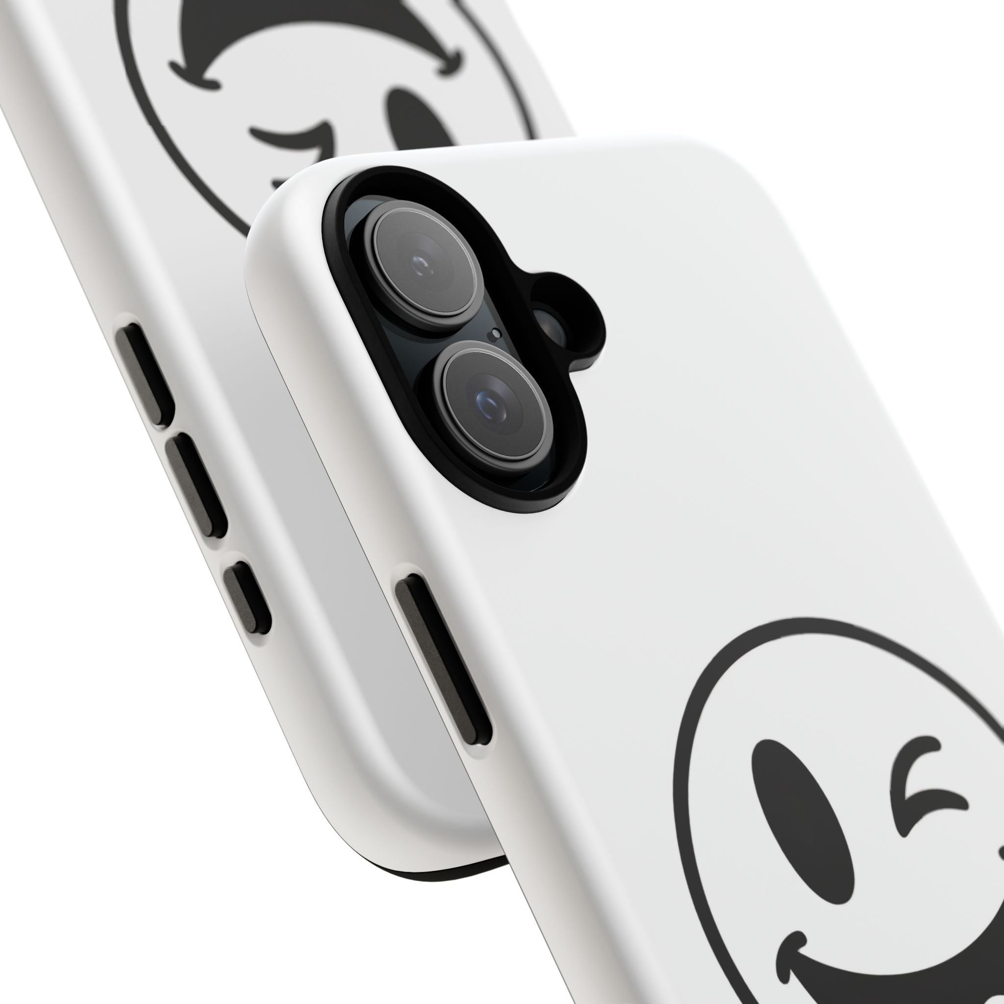 Phone Case — Winking Smiley “sexy gardener” Graphic