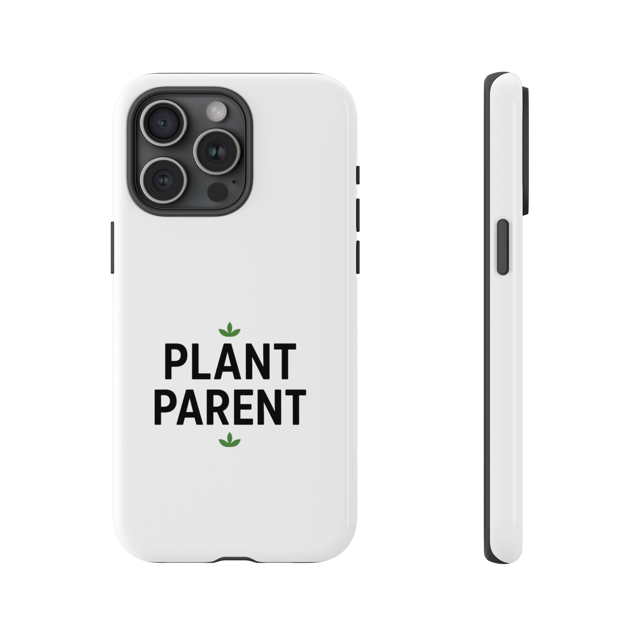 Plant Parent Tough Phone Case – Minimalist Plant Lover Protective Cover