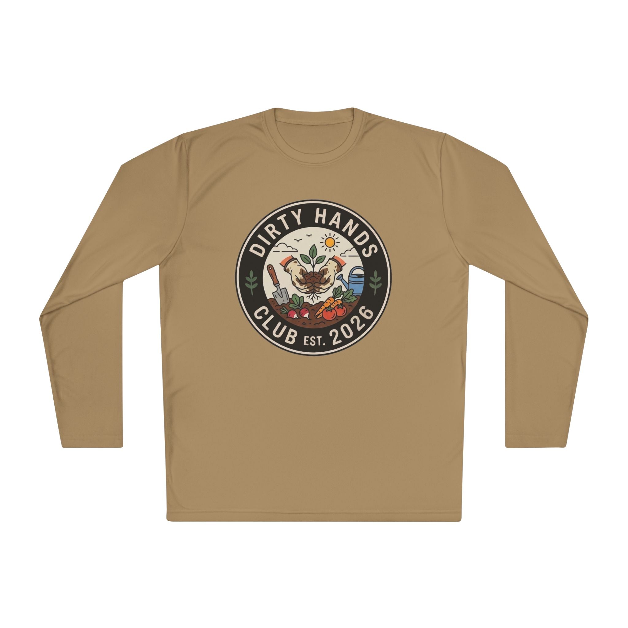Gardener "Dirty Hands Club Est. 2026" Long Sleeve Tee