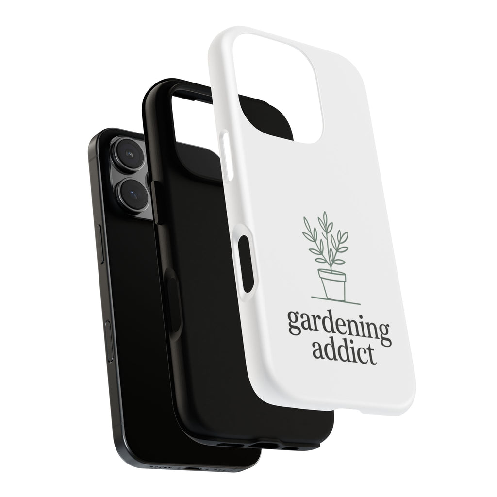 Phone Case — 'gardening addict' Minimal Plant Design