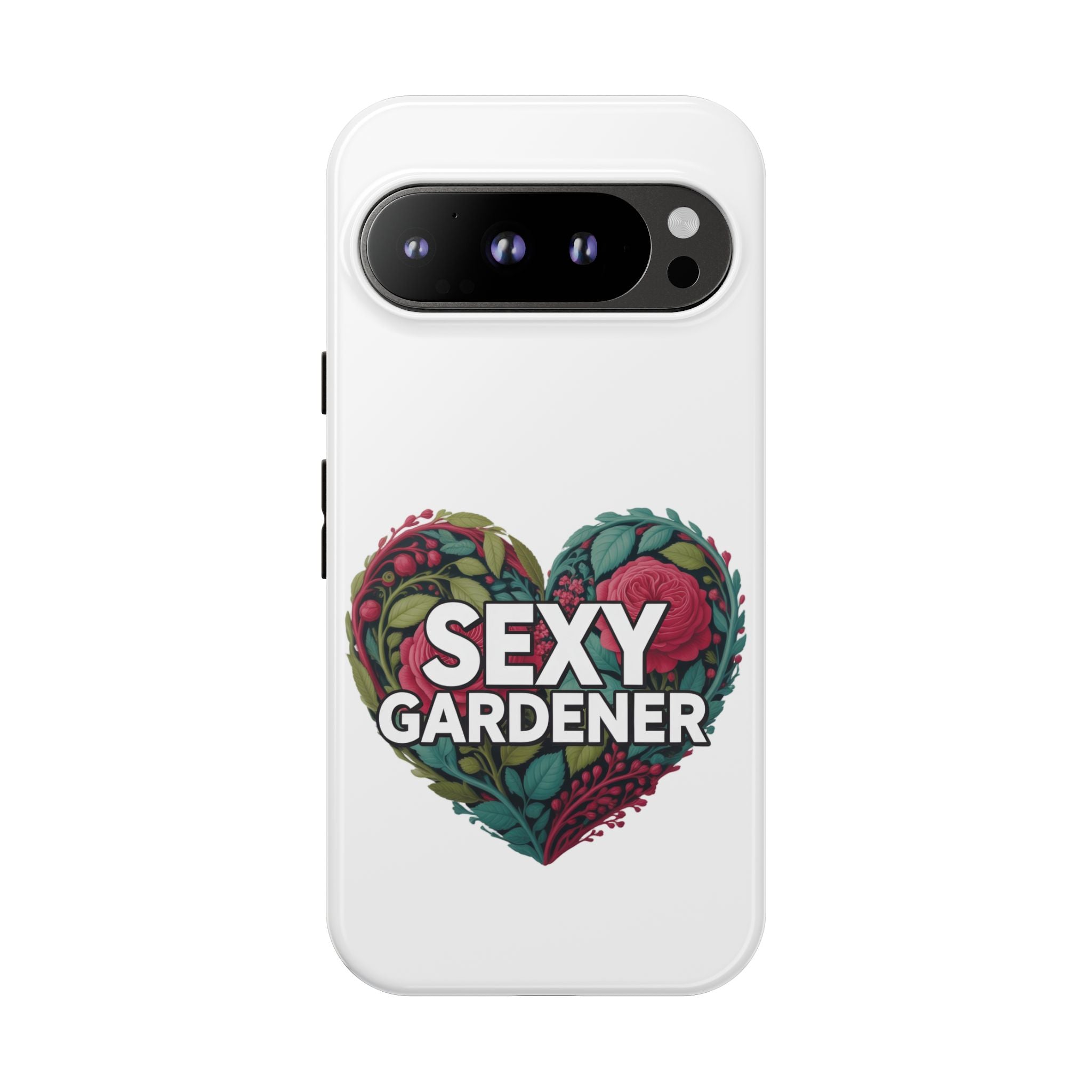Sexy Gardener Phone Case — Floral Heart Garden Lover Tough Case