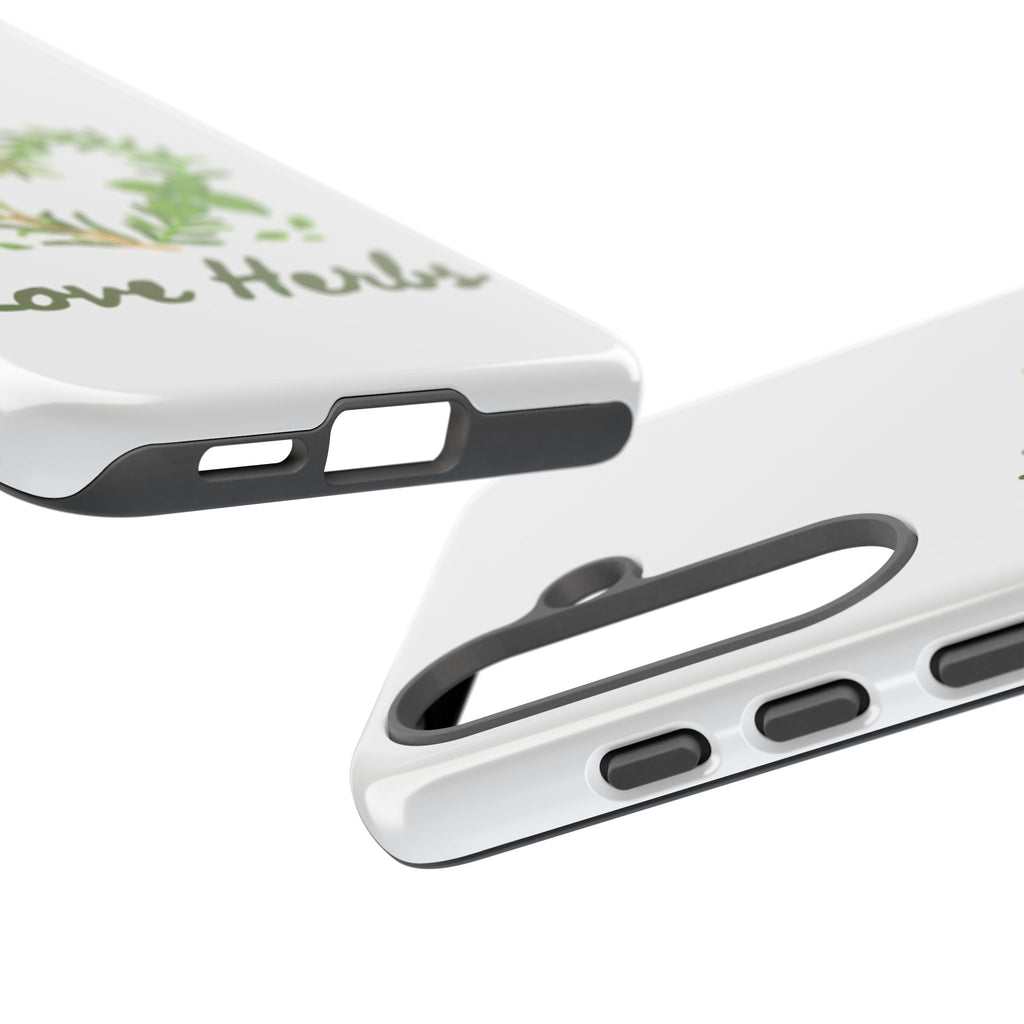 Herb Heart Phone Case - "Love Herbs" Botanical iPhone Cover