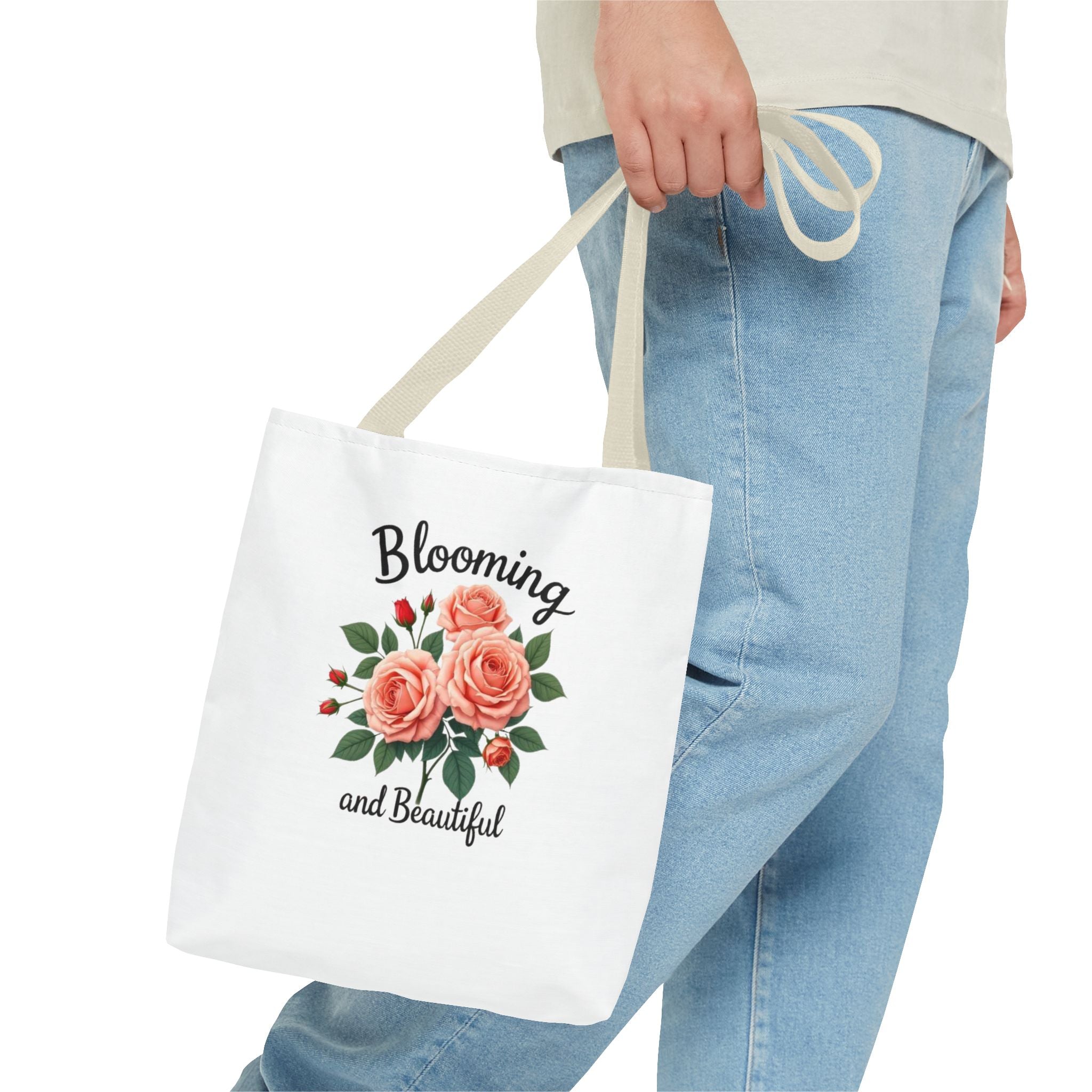 Blooming and Beautiful Floral Tote Bag