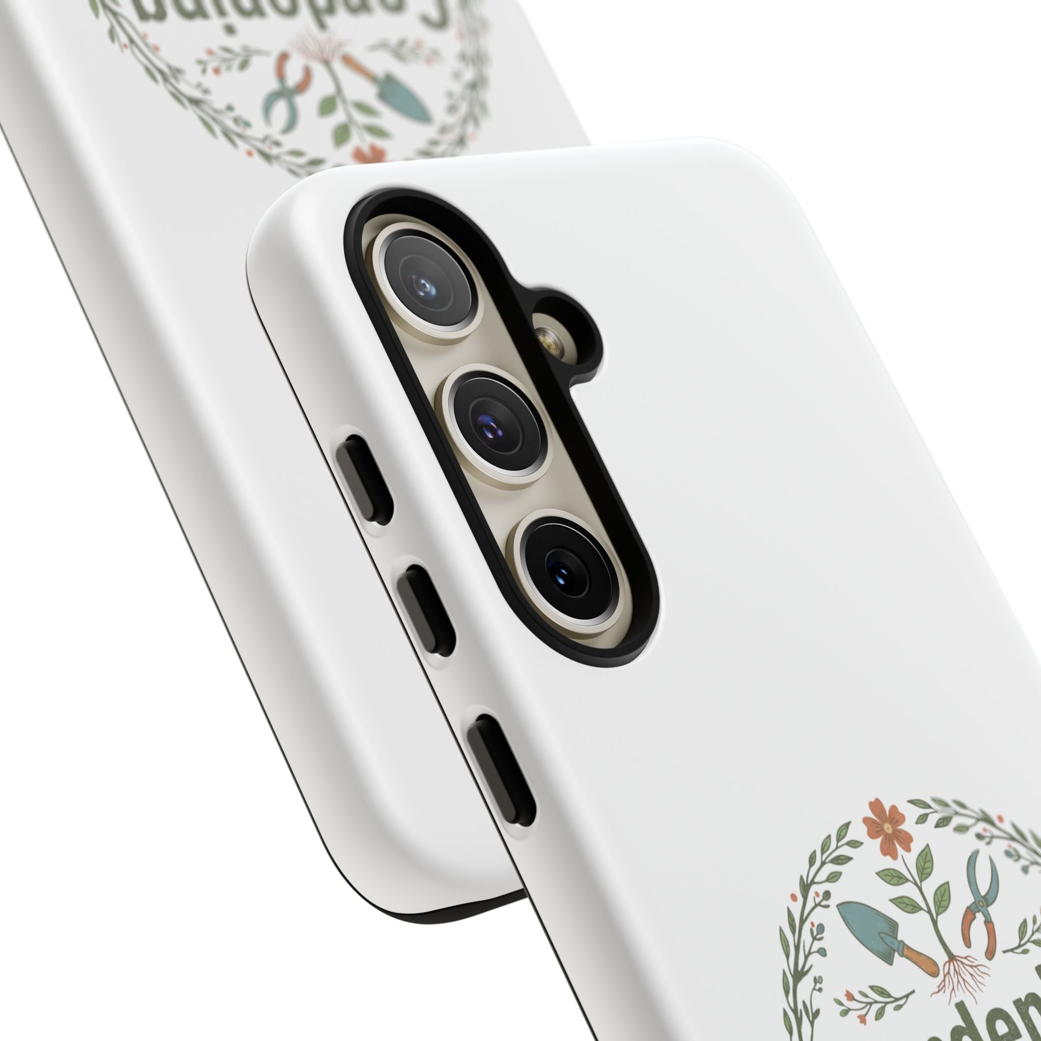 Phone Case — Gardening Addict "Plant • Grow • Repeat" Floral Garden Phone Cover