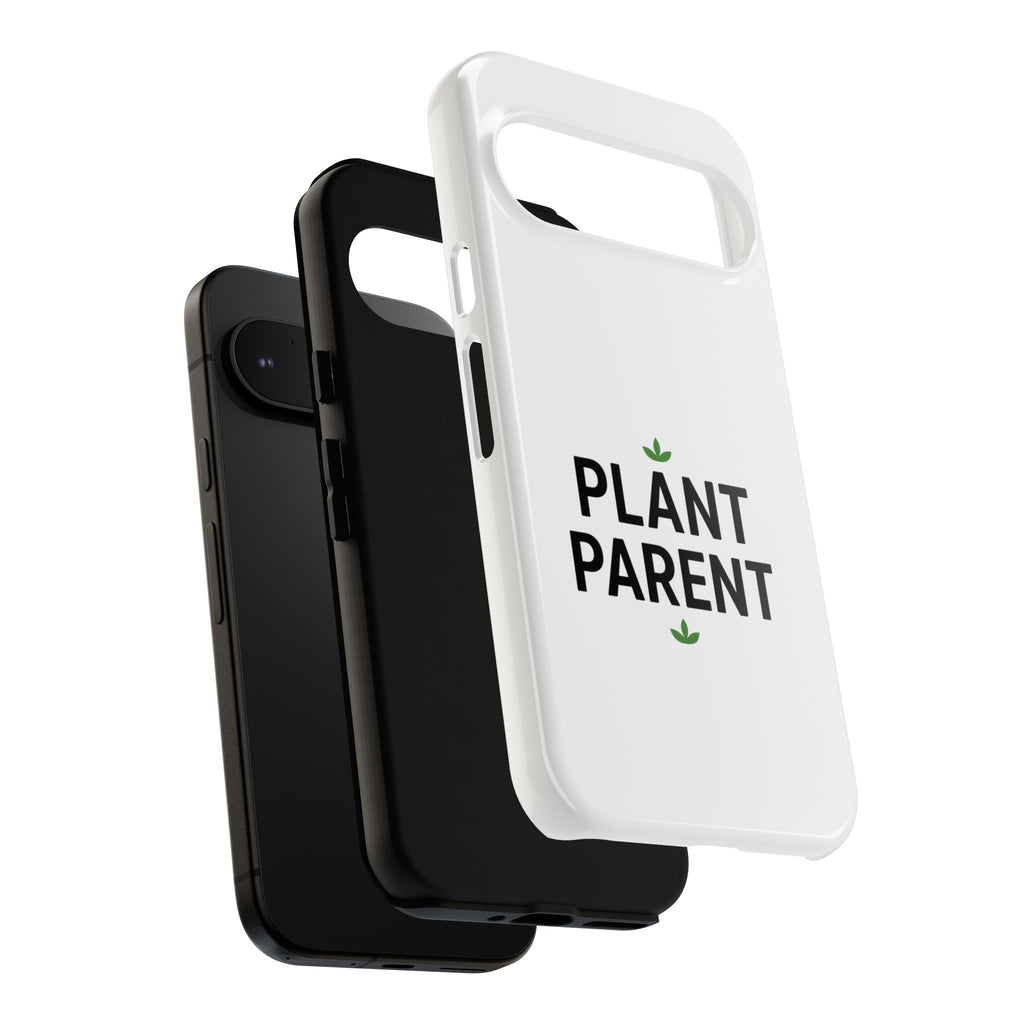 Plant Parent Tough Phone Case – Minimalist Plant Lover Protective Cover