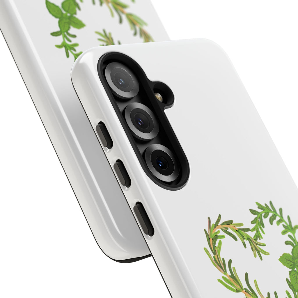 Herb Heart Phone Case - "Love Herbs" Botanical iPhone Cover